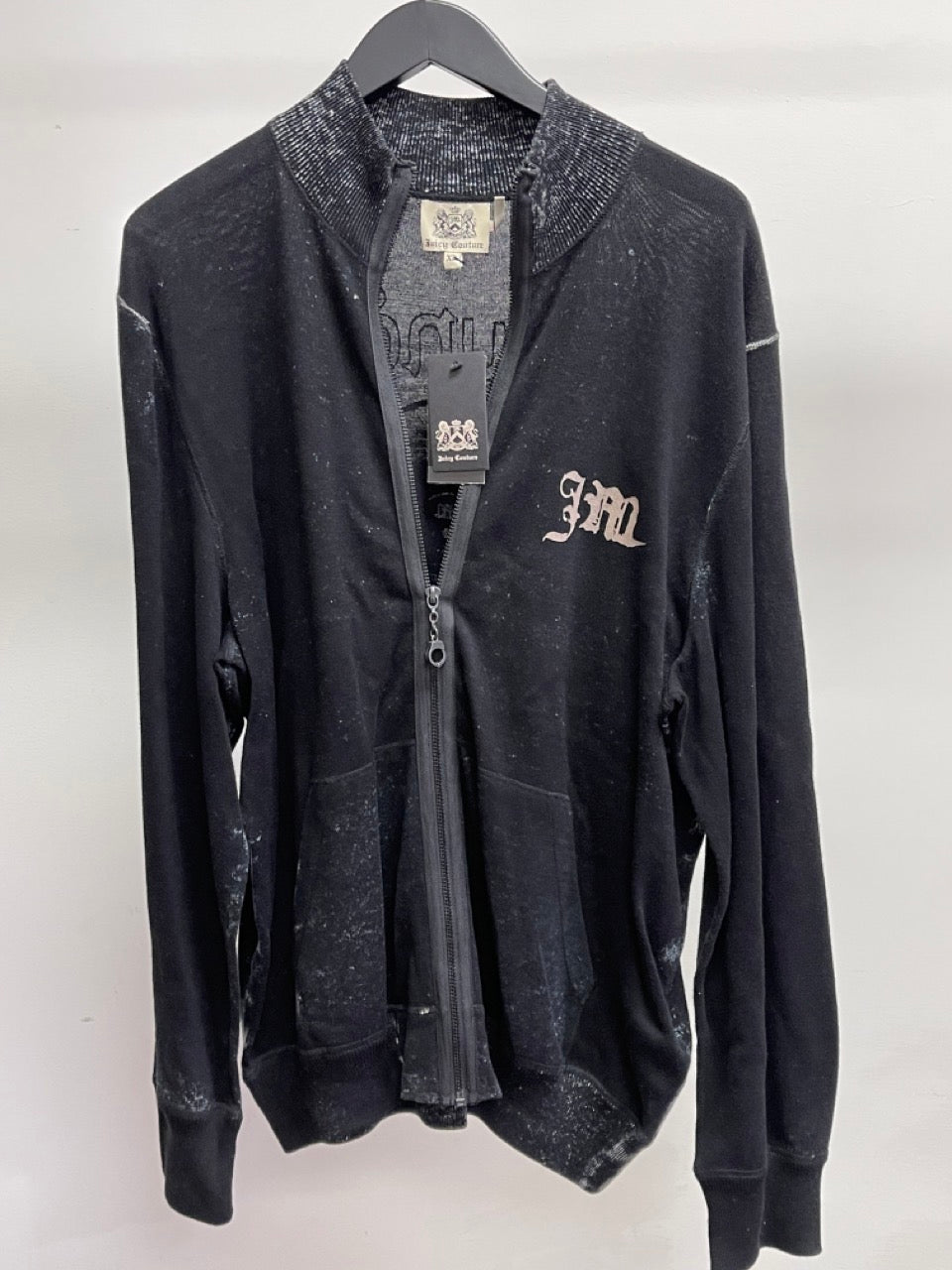 Juicy Couture Mens Zipup sweater