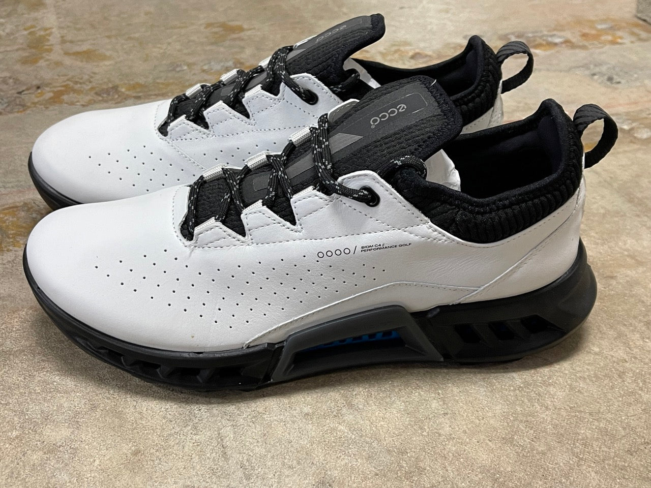 ECCO BIOM C4 Golf Shoes 130404 51227 White/Black