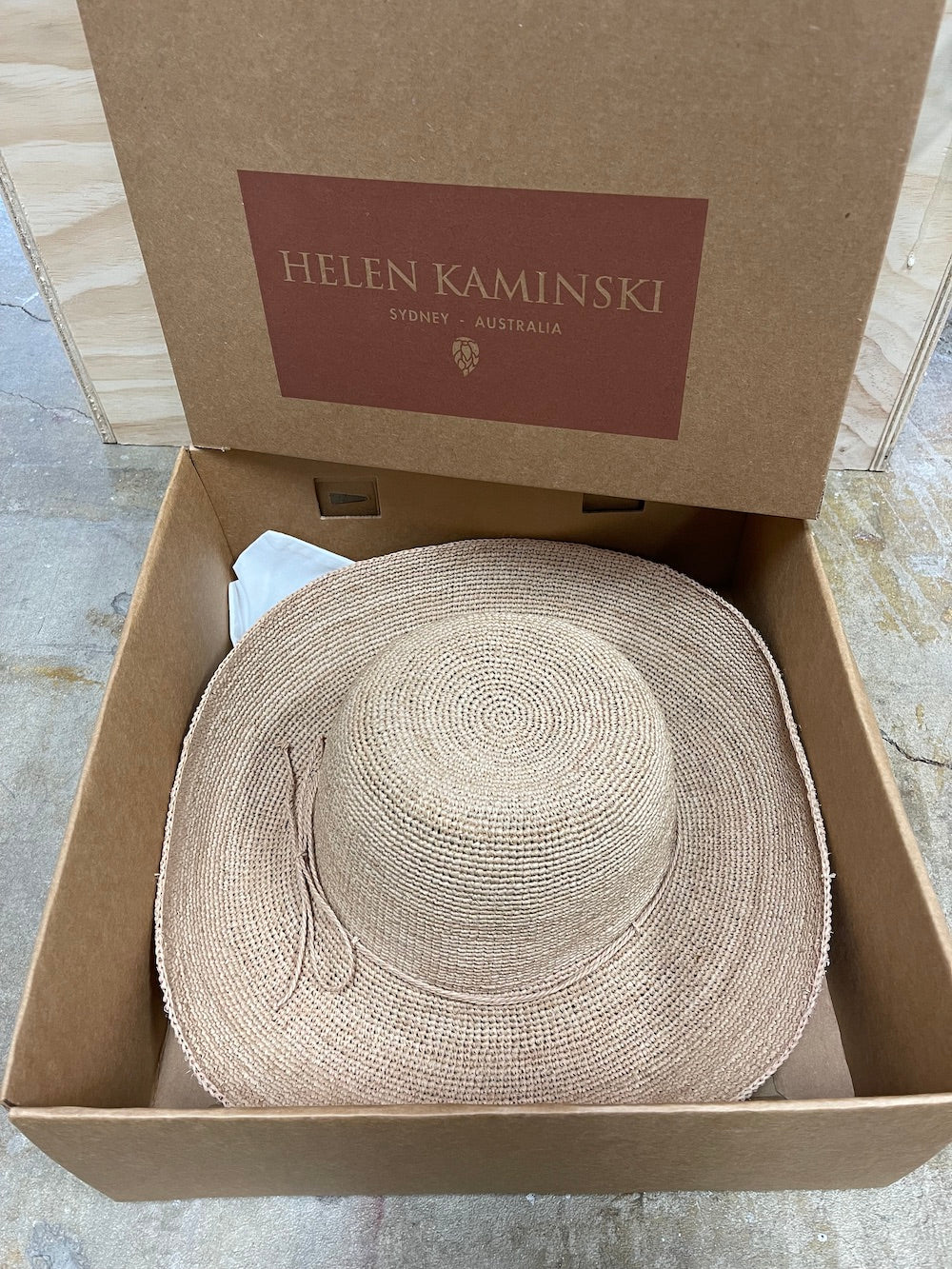 Helen Kaminski Sydney Australia Provence sold Raffia Hat