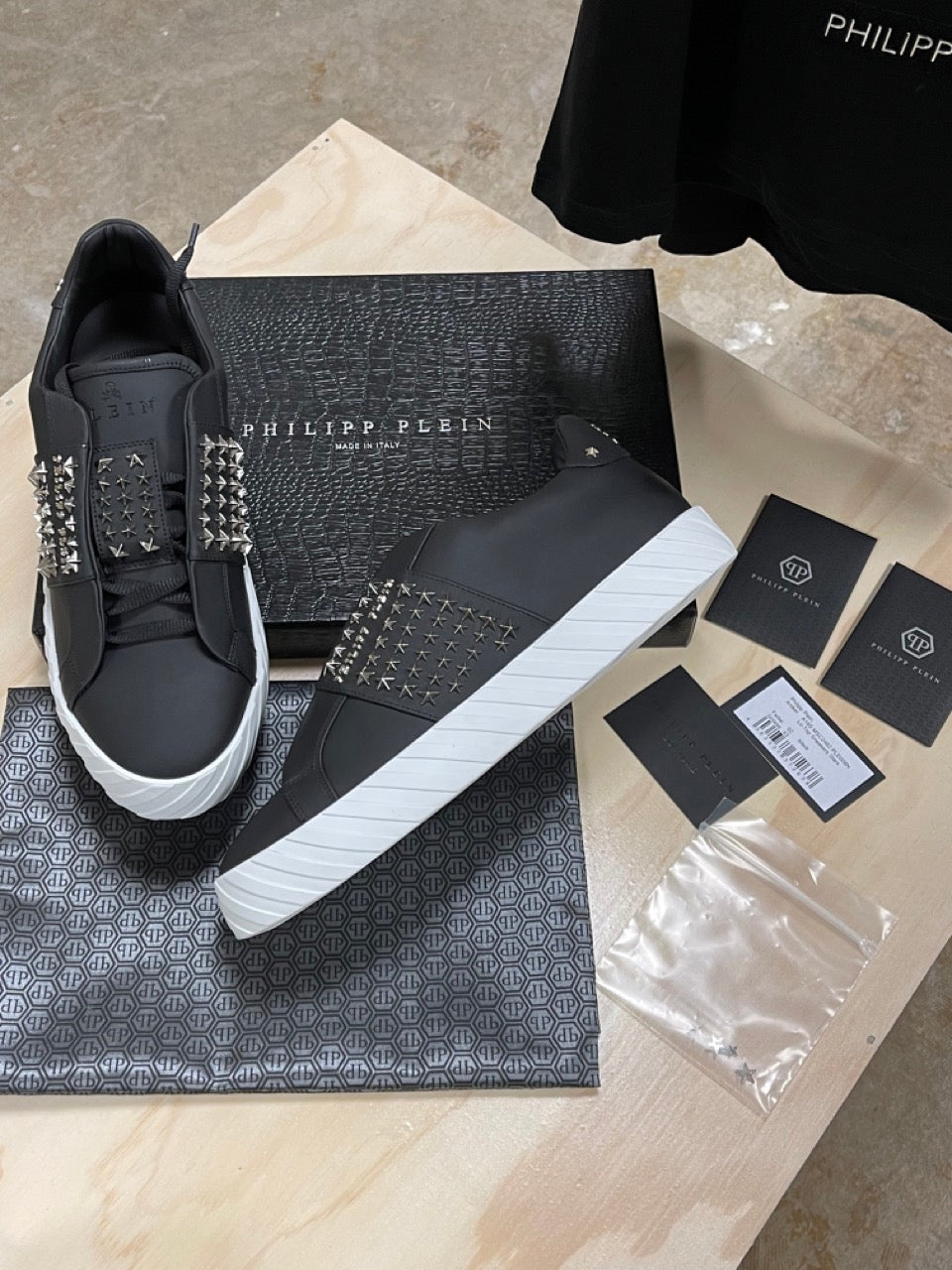 Philipp Plein Lo-Top Sneakers Star Stud