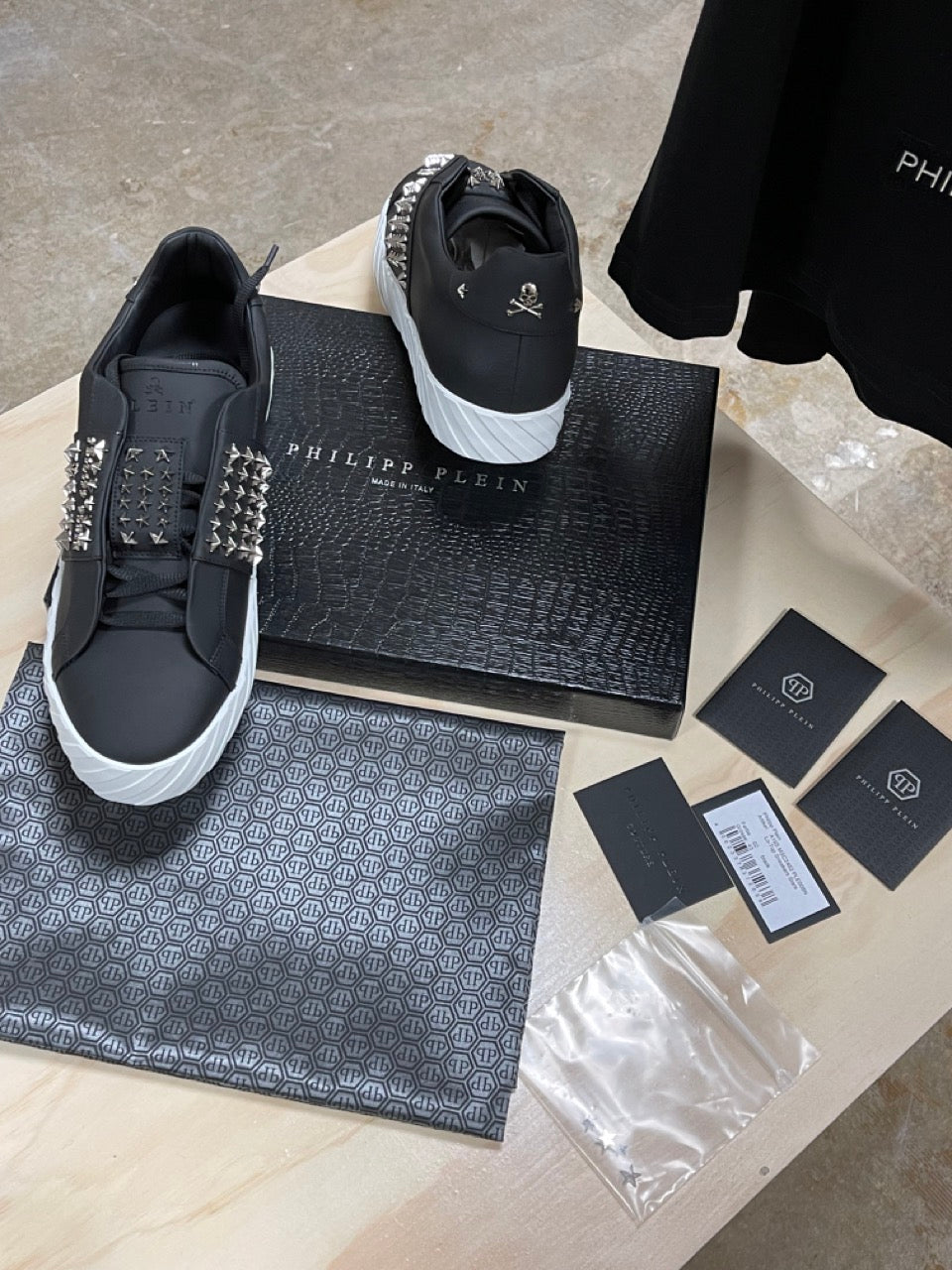 Philipp Plein Lo-Top Sneakers Star Stud