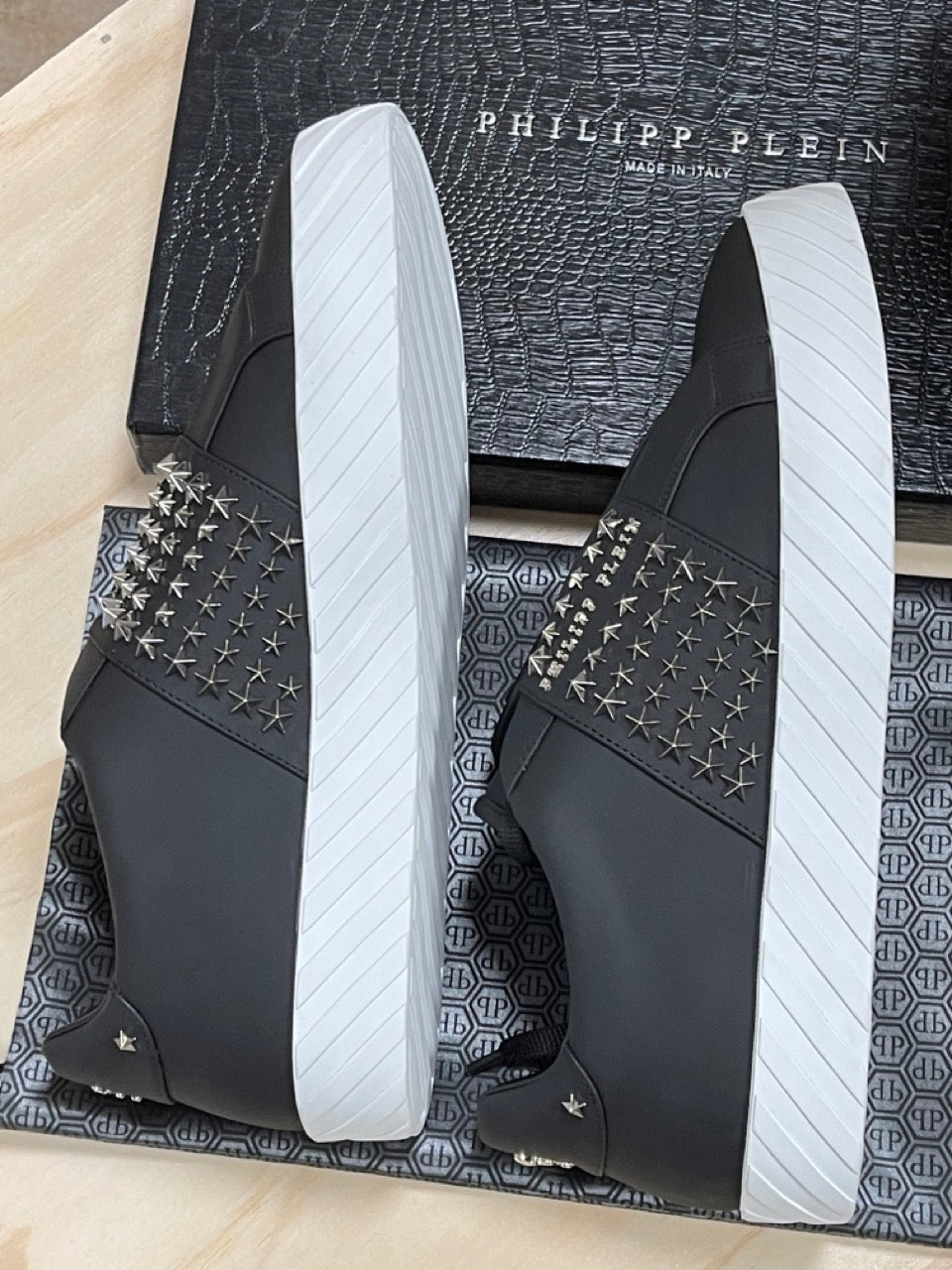 Philipp Plein Lo-Top Sneakers Star Stud