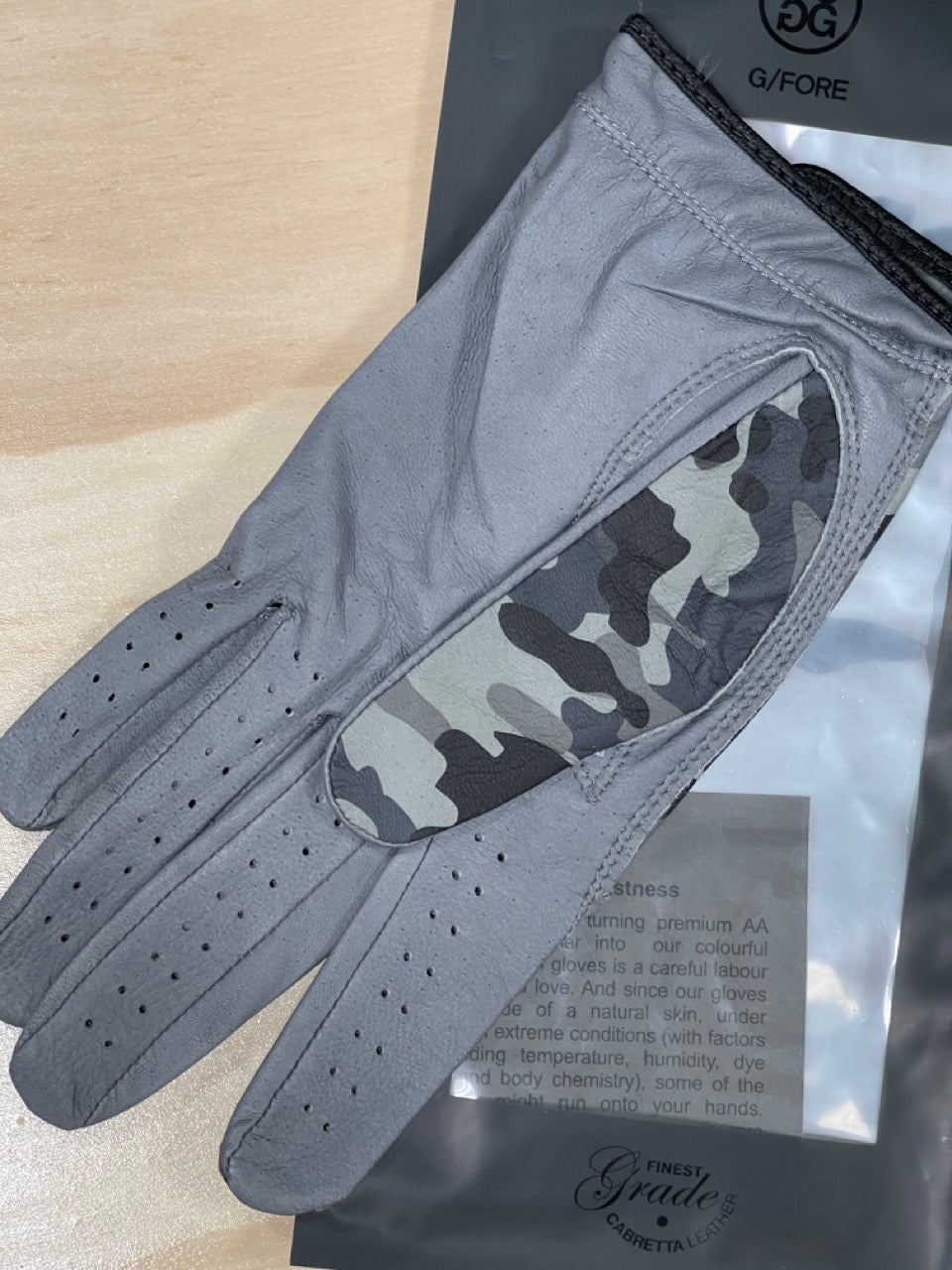 GFORE MEN'S DELTA FORCE CAMO GOLF GLOVE