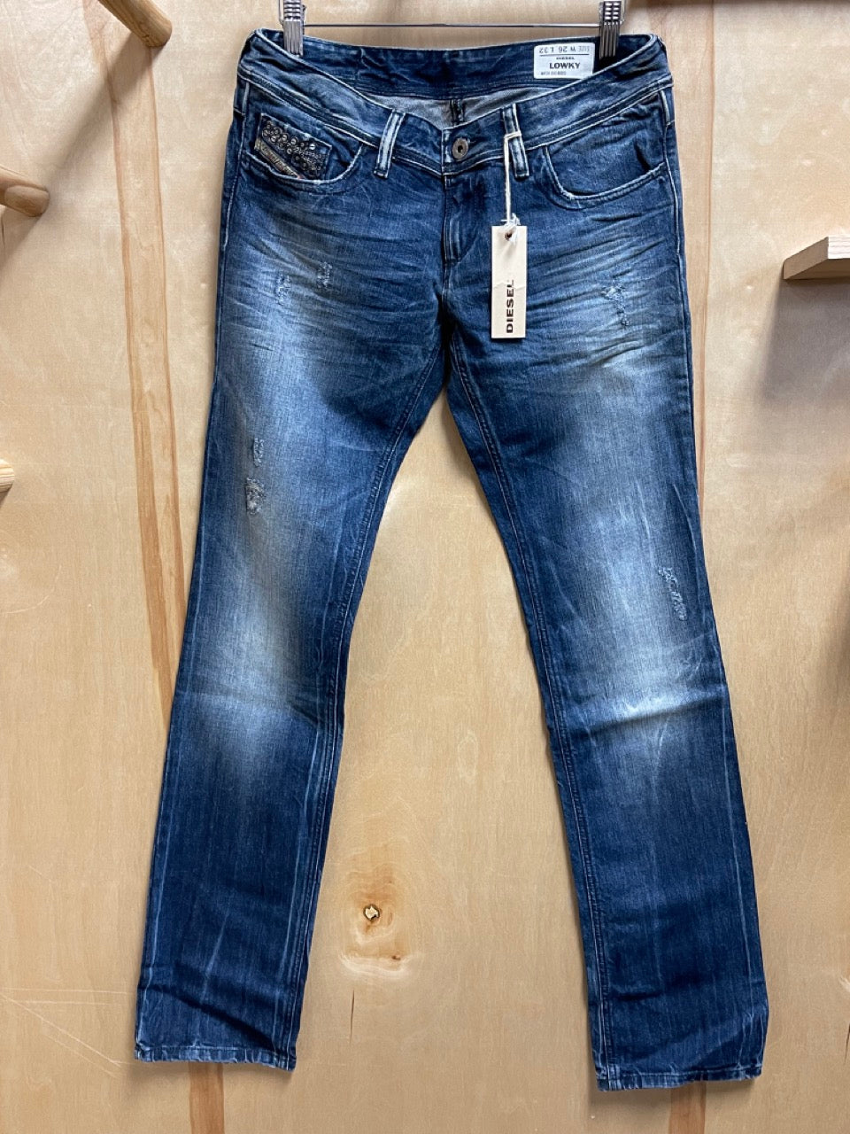 DIESEL women lowky 008B9 pants
