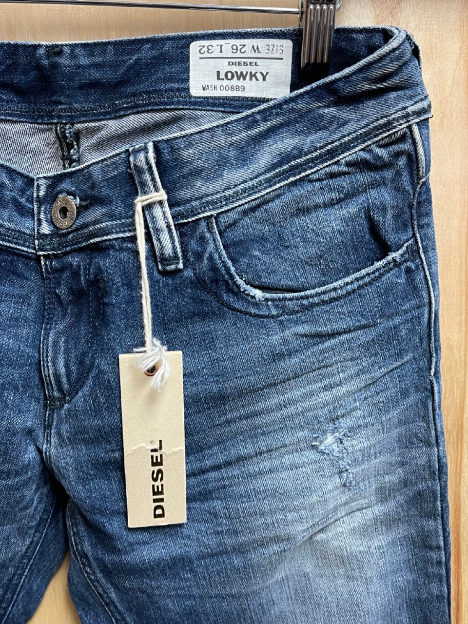 DIESEL women lowky 008B9 pants