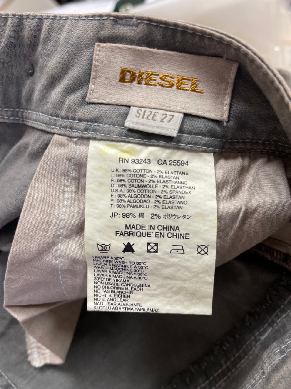 DIESEL women Piummy Pantaloni 00C8N2 pants