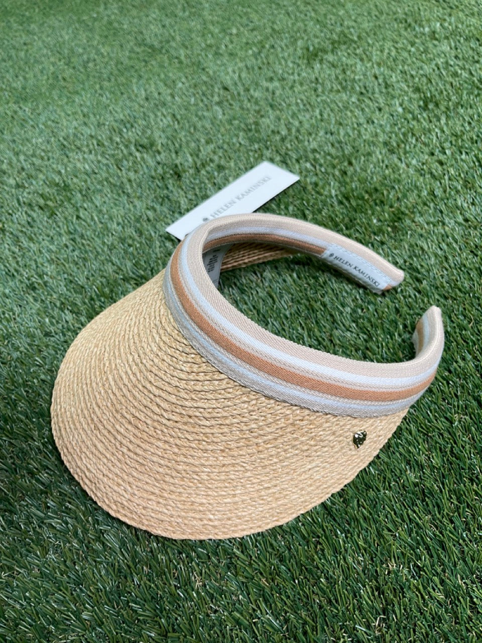 Helen Kaminski Bianca Natural/Nougat Stripe