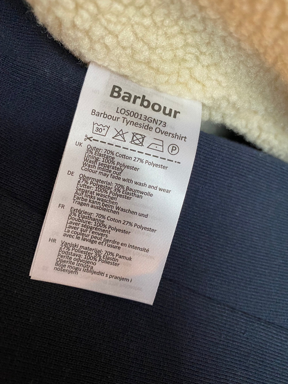 Barbour Tyneside Overshirt - Sage