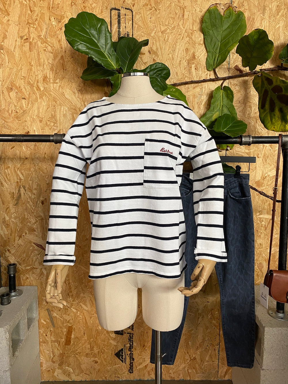 Barbour Women's SHOREWOOD TOP - White/Navy