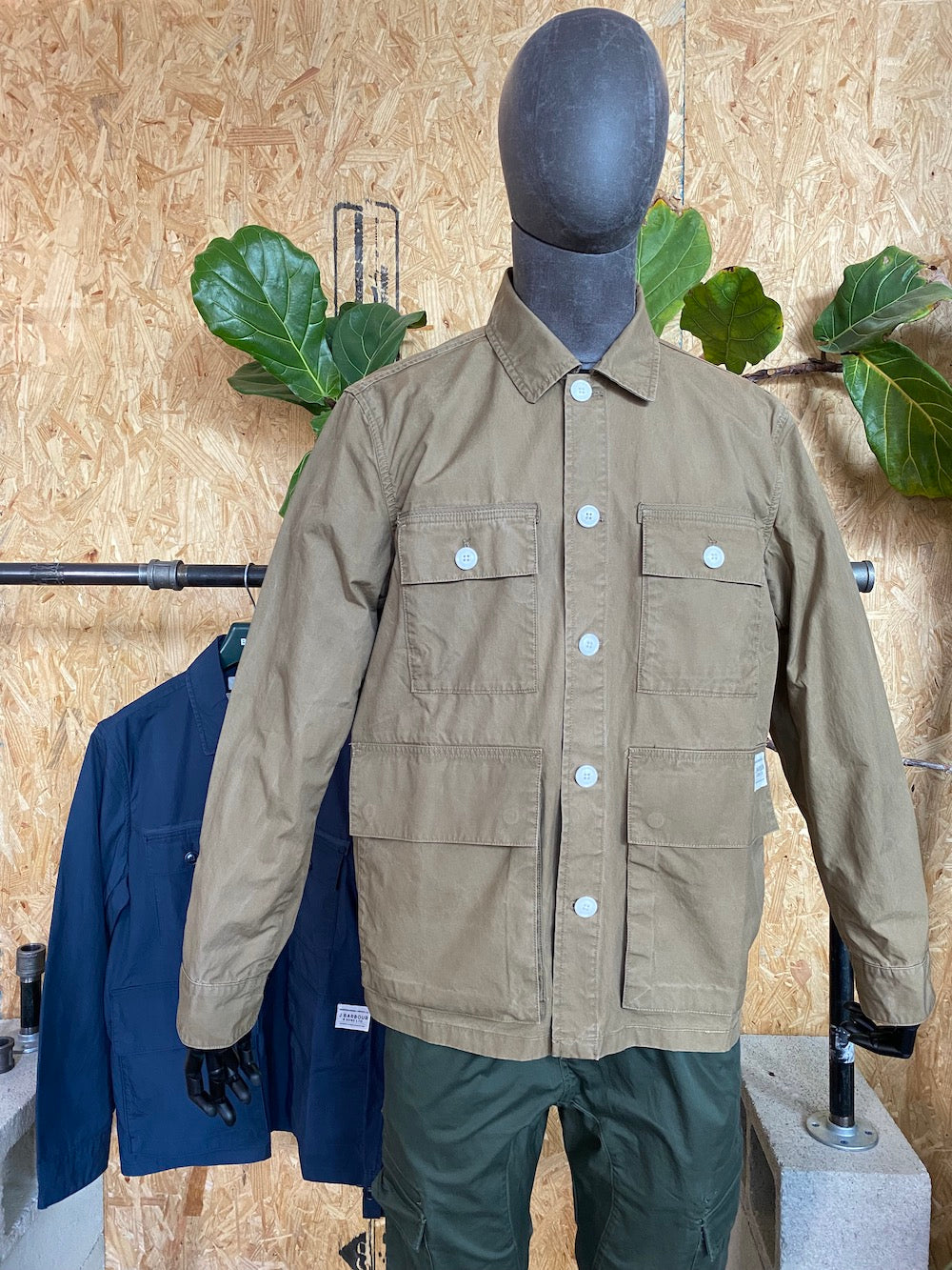 BARBOUR ROWDEN CASUAL SHIRT - 2 COLORS