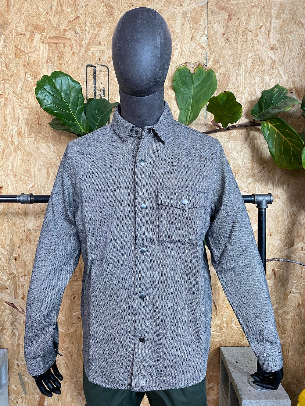 Barbour Men's Swaledale Overshirt - Charcoal