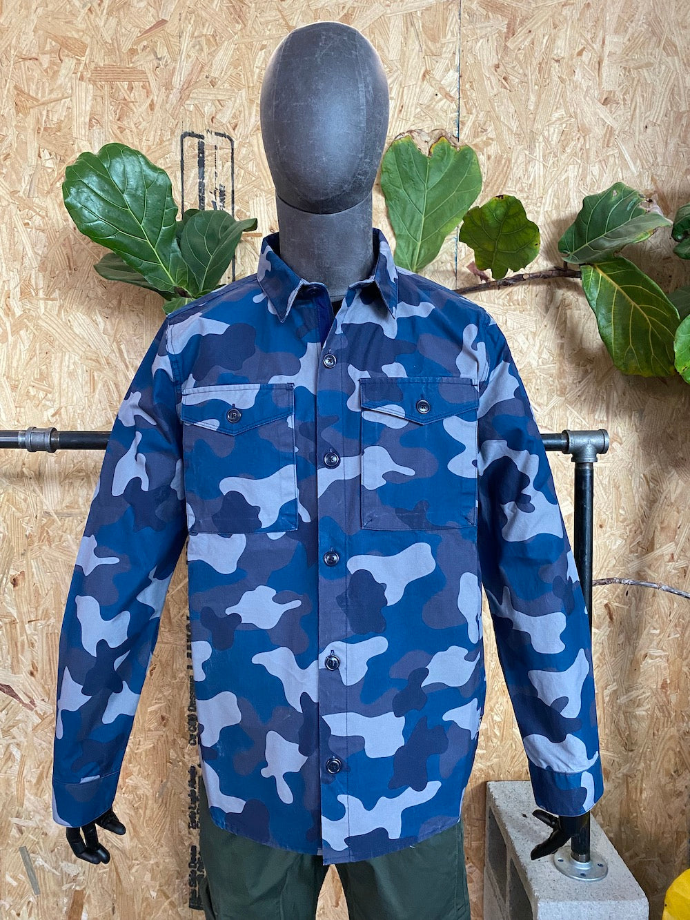 Barbour Men's Ocean Camo Overshirt