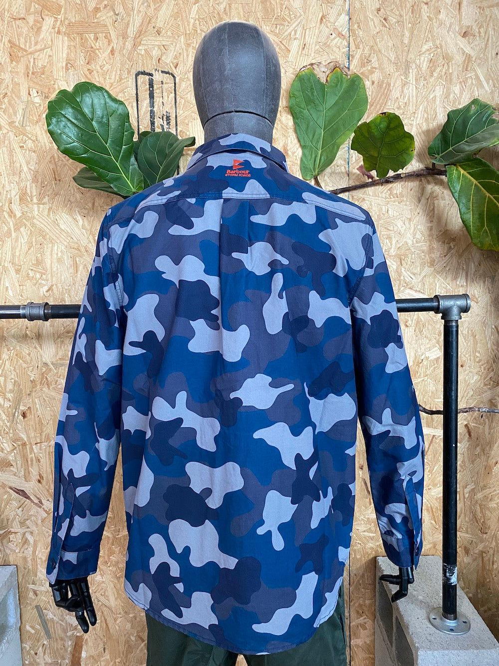 Barbour Men's Ocean Camo Overshirt
