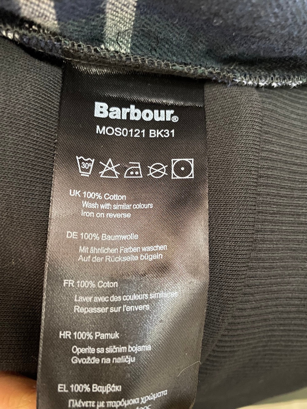 Barbour Carrbridge Oshirt - Black