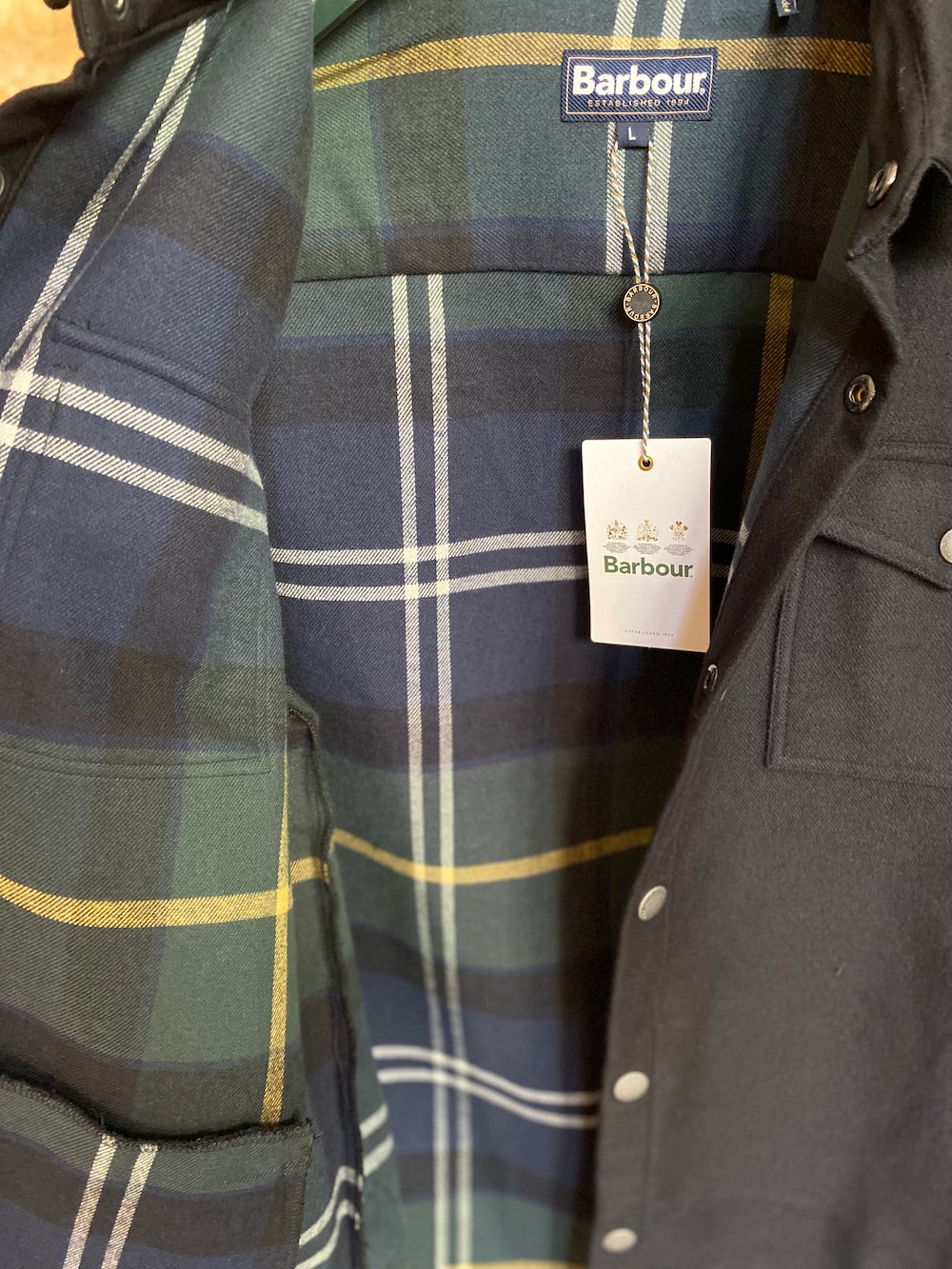 Barbour Carrbridge Oshirt - Black