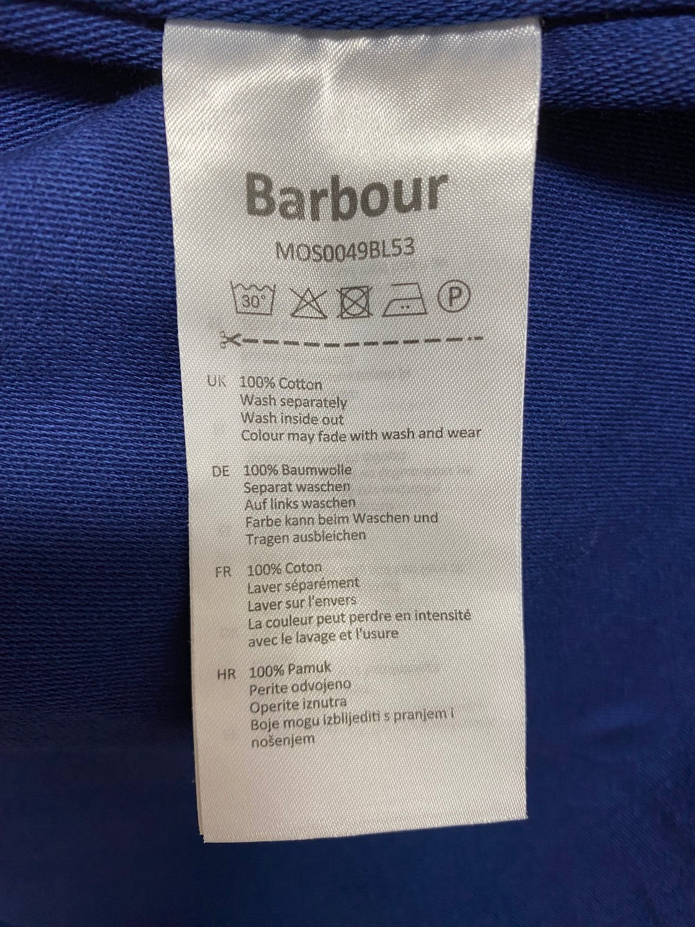 Barbour Seaton Overshirt - Blue
