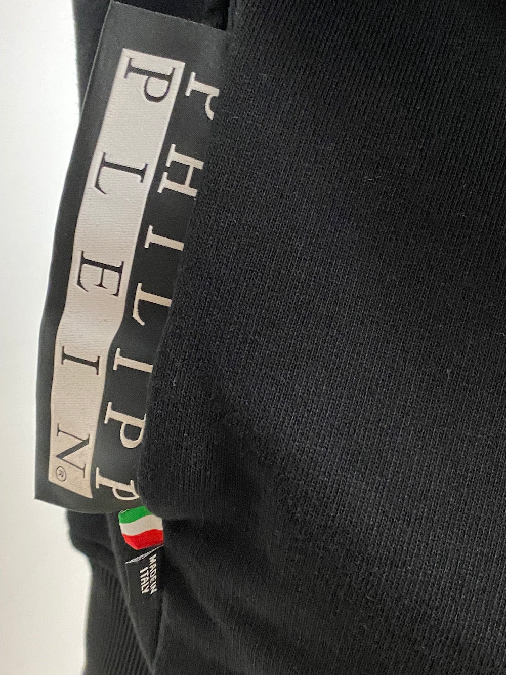Philipp Plein Hoodie Sweatshirt Skull - Black