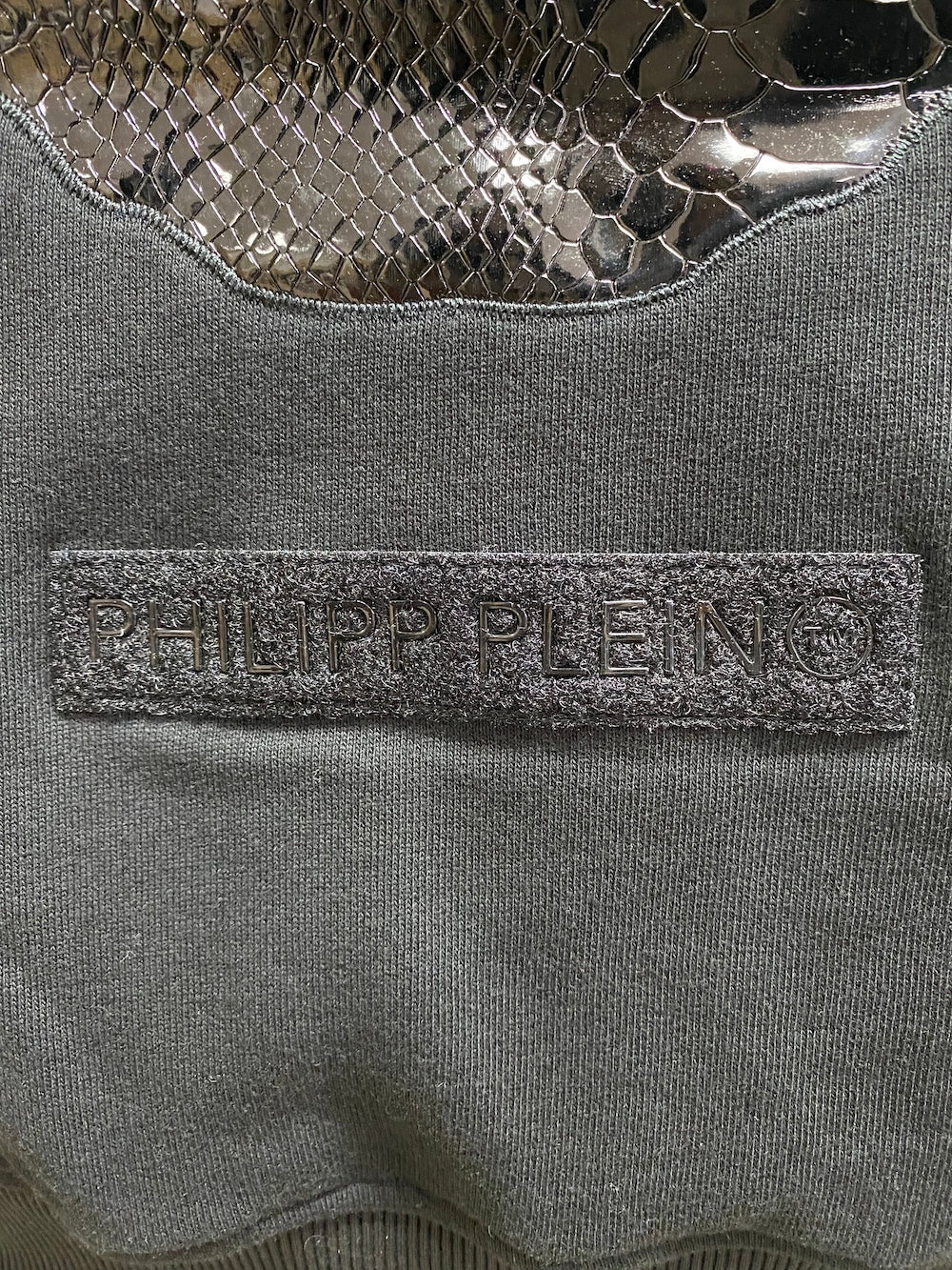 Philipp Plein Hoodie Sweatshirt Skull - Black