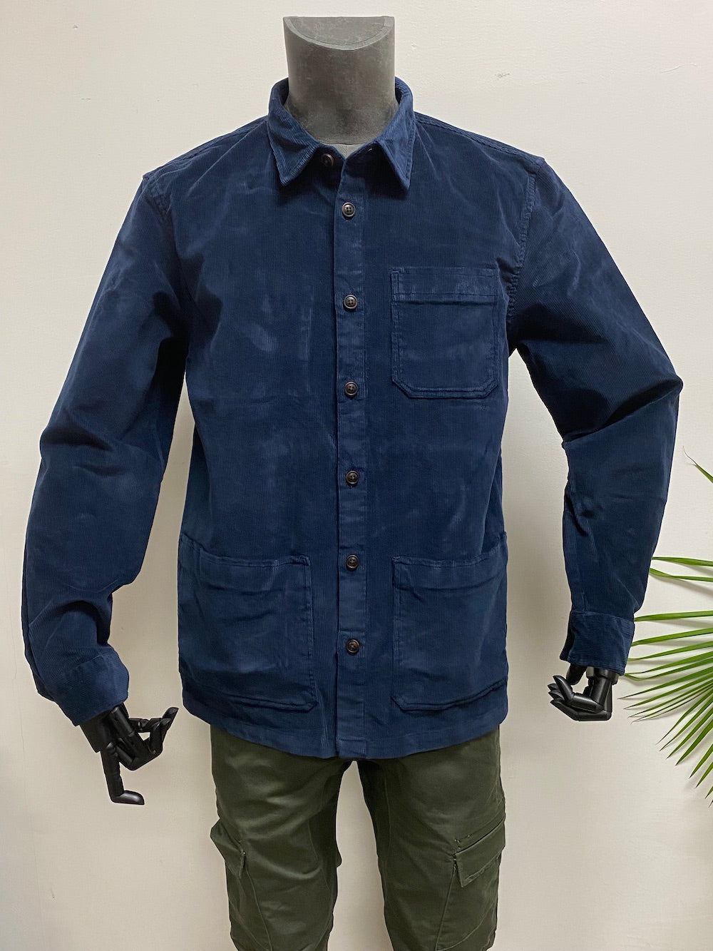 Barbour Men's Cabin Overshirt - Navy