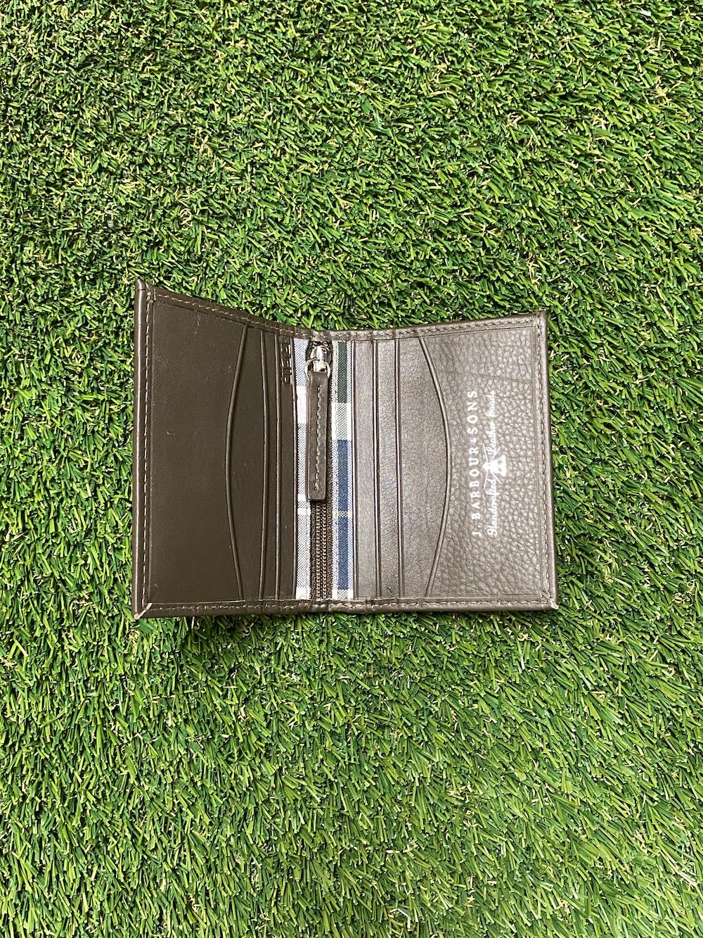 Barbour Colwell Small Billfold - Olive/Sage