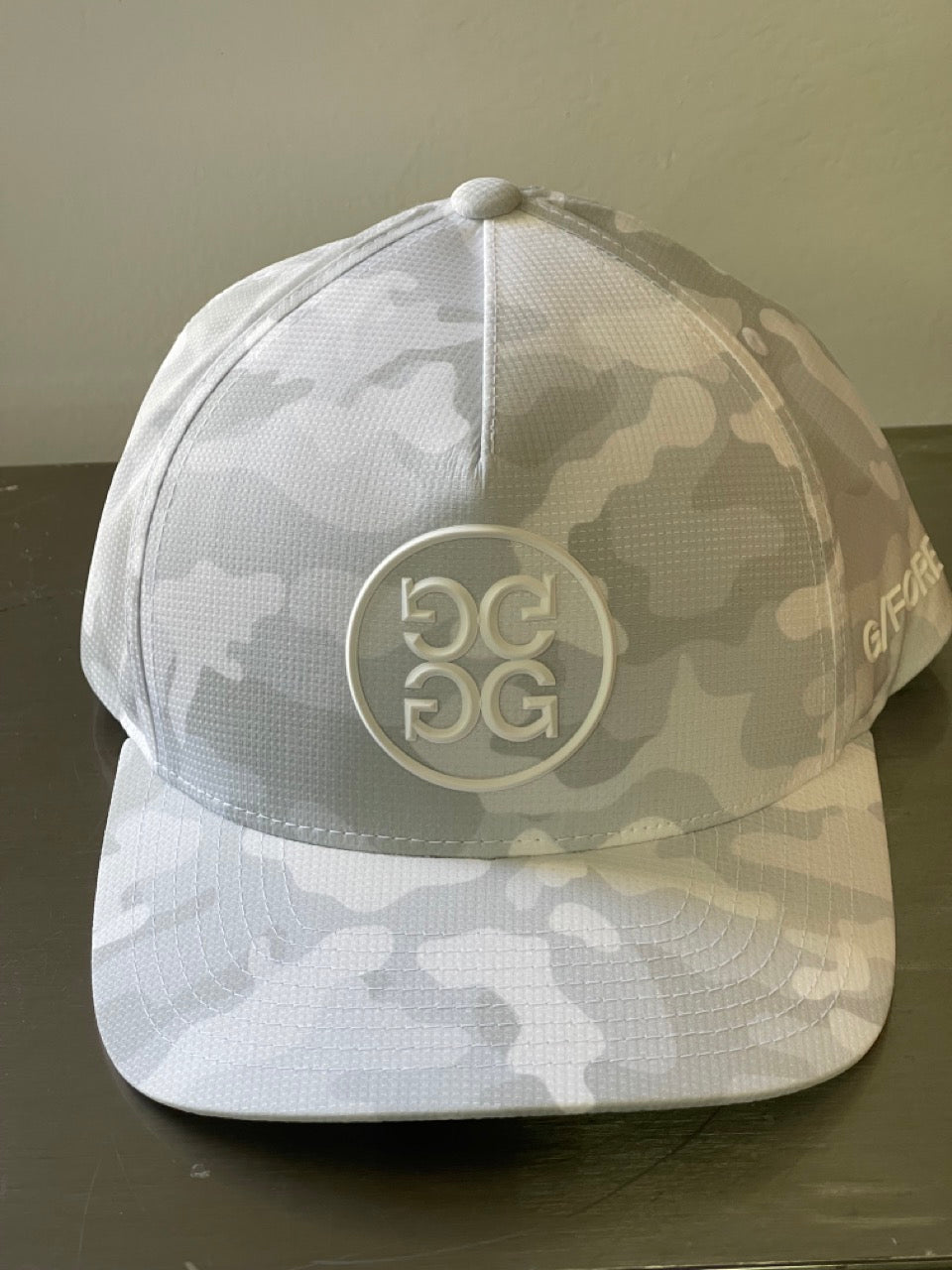 Gfore Golf Cap - Circle G's Camo Snapback - snow G4AS22H01