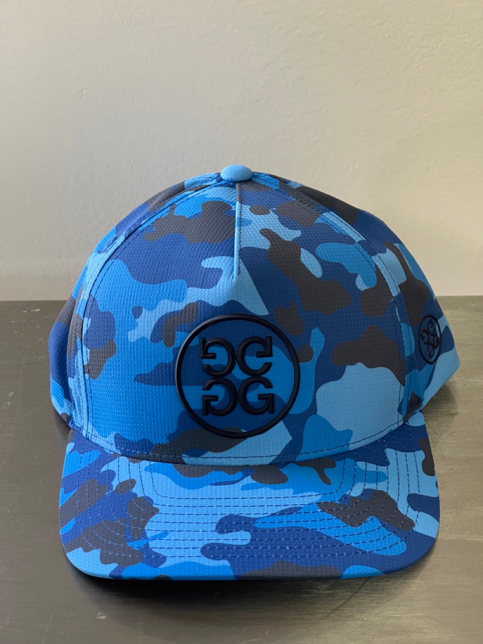 Gfore Golf Cap - Circle G's Camo Snapback - LAPIS G4AF20H01