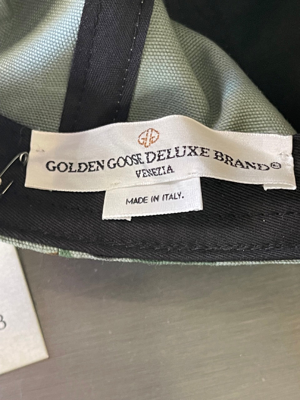 Golden Goose Cap Military Camouflage G35MA590