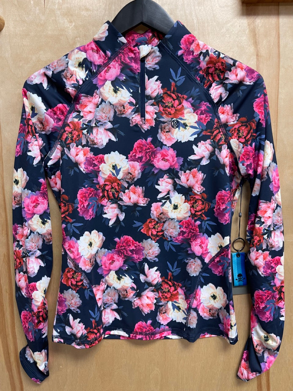 Gfore Golf Floral Stretch Tech Jersey Top G4LF20K10