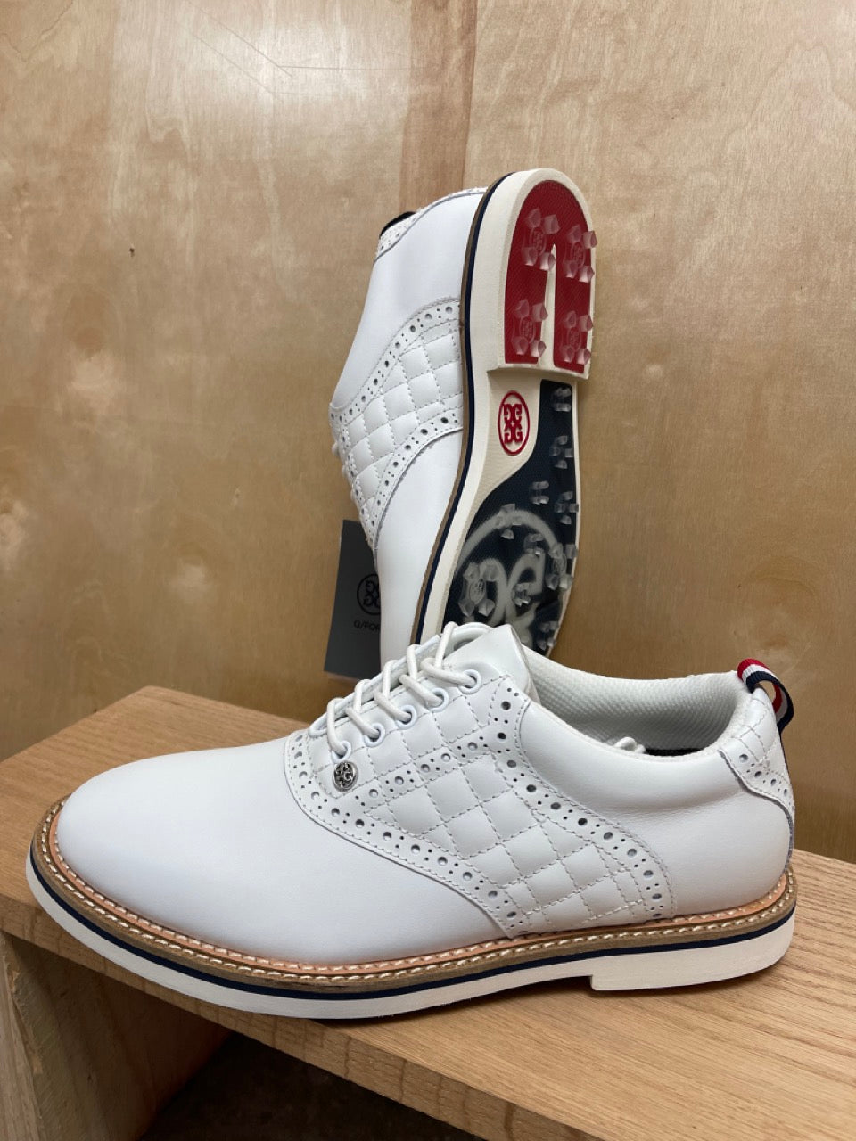 Gfore mens Quilted Saddle Gallivanter golf shoes G4MS22EF03