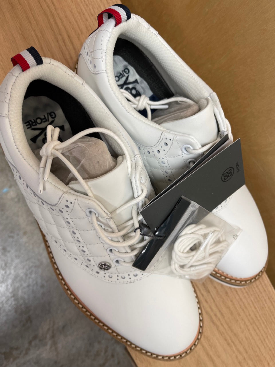 Gfore mens Quilted Saddle Gallivanter golf shoes G4MS22EF03