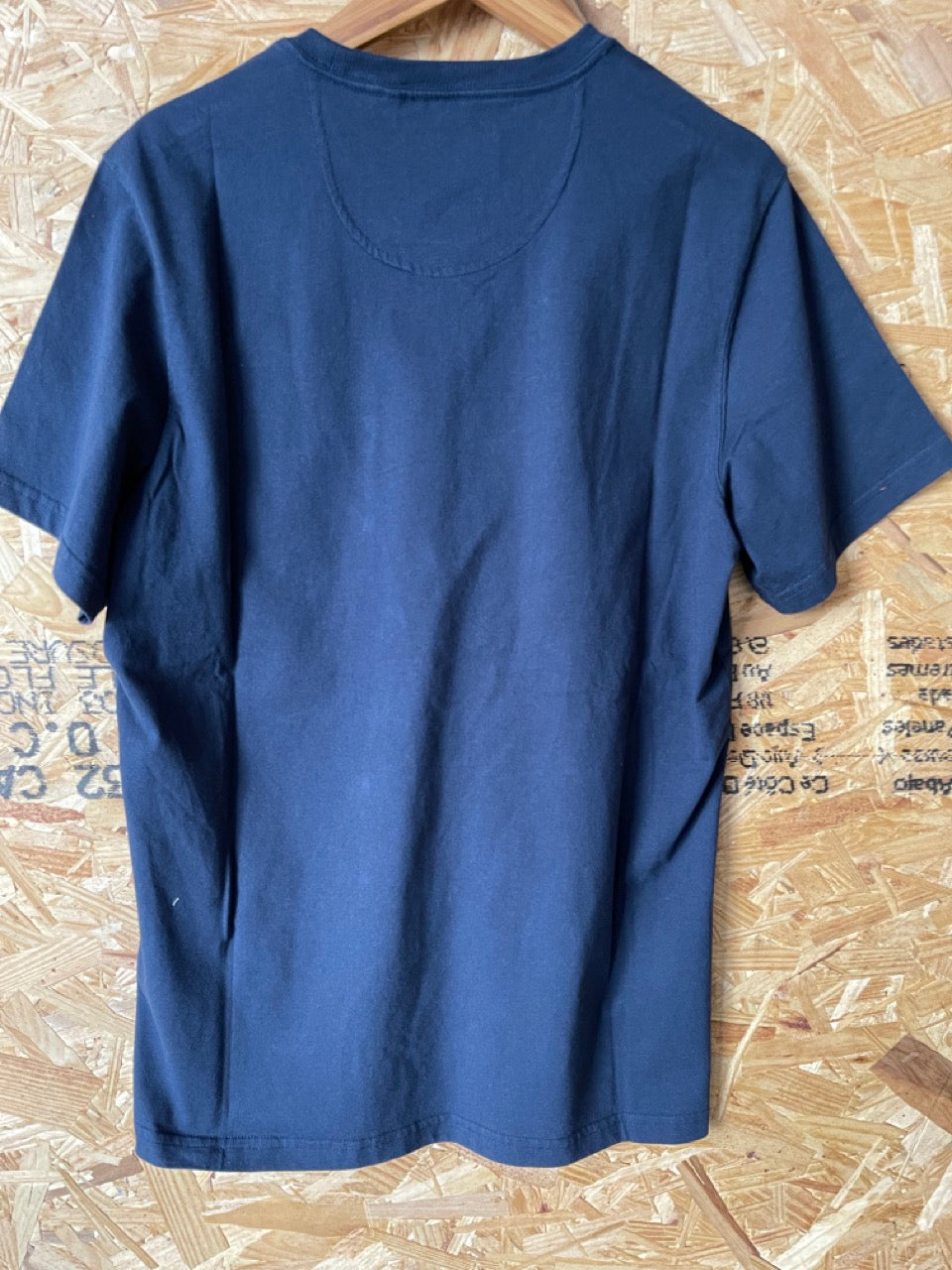 BARBOUR Logo Pocket T-shirt In Navy