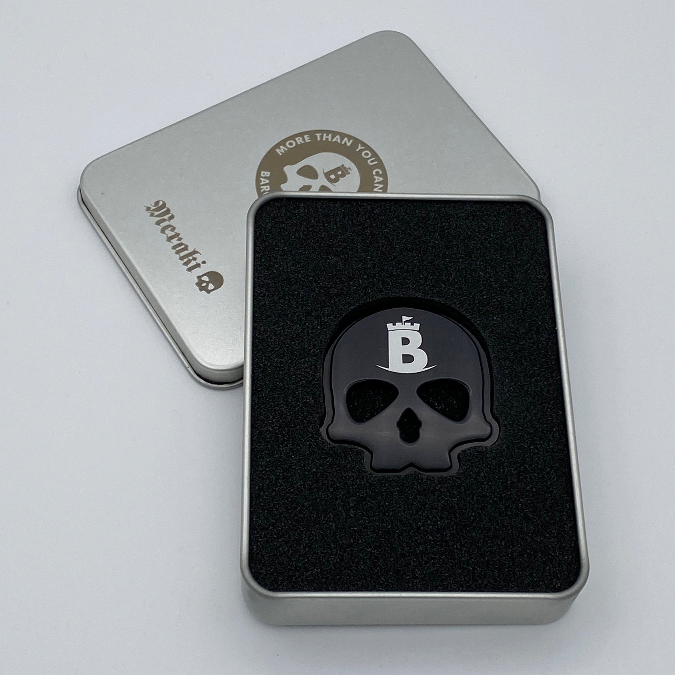BARON GOLF MERAKI EDITION SKULL BALLMARKER BLACK