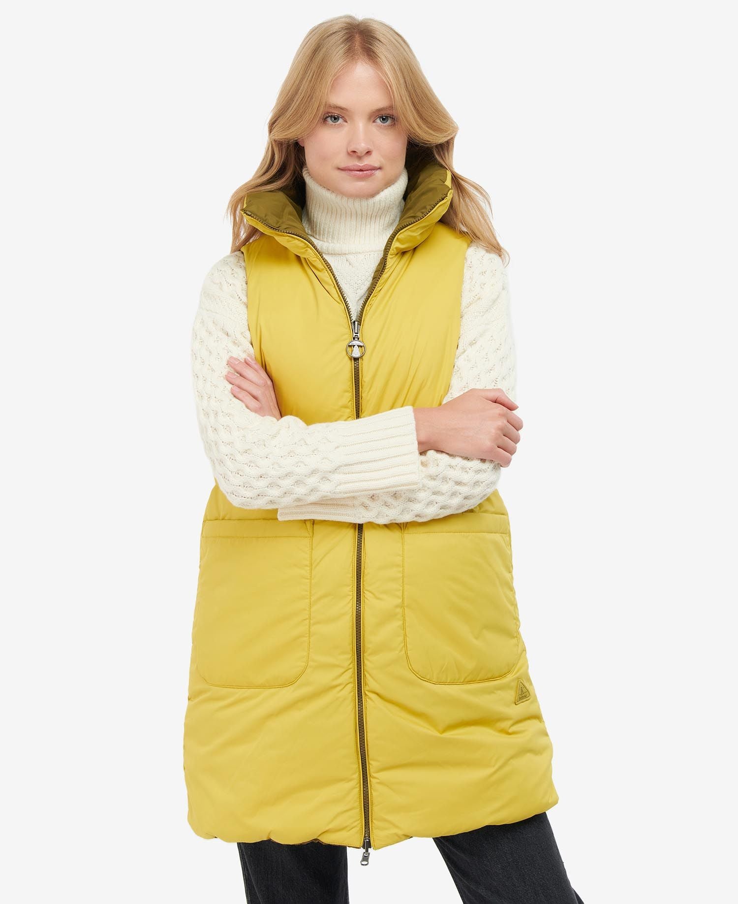 Barbour Women's Reversible Shelly Gilet - Green