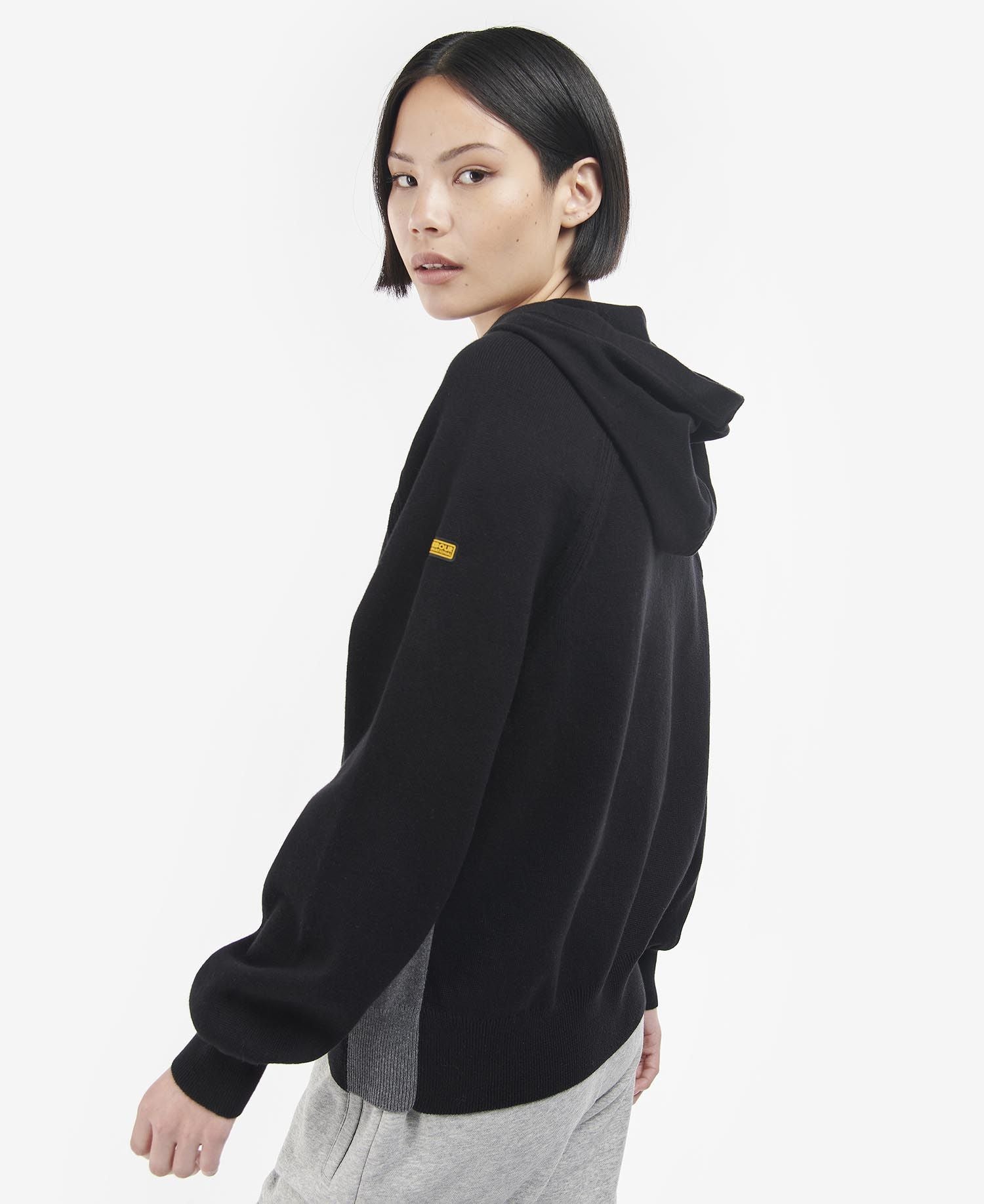 Barbour International Alpine Knit Black