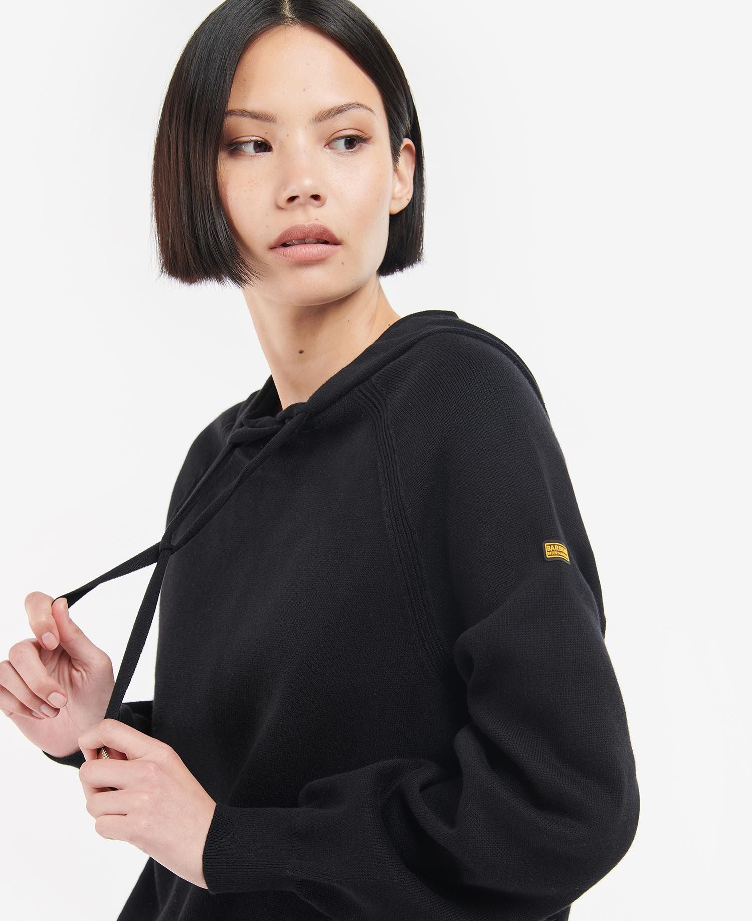 Barbour International Alpine Knit Black