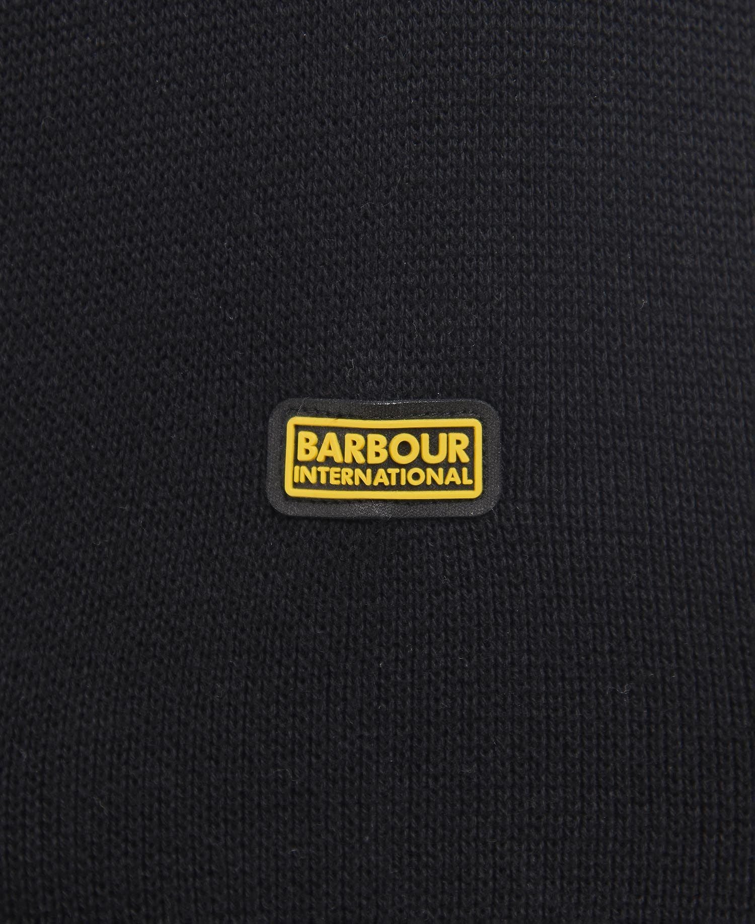 Barbour International Alpine Knit Black