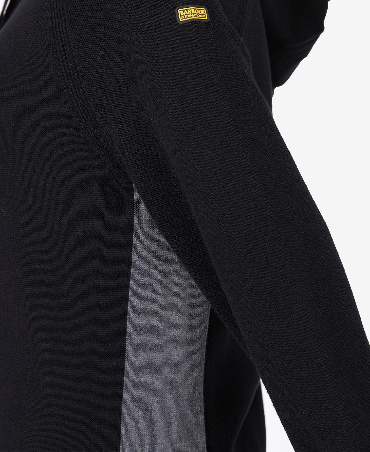 Barbour International Alpine Knit Black