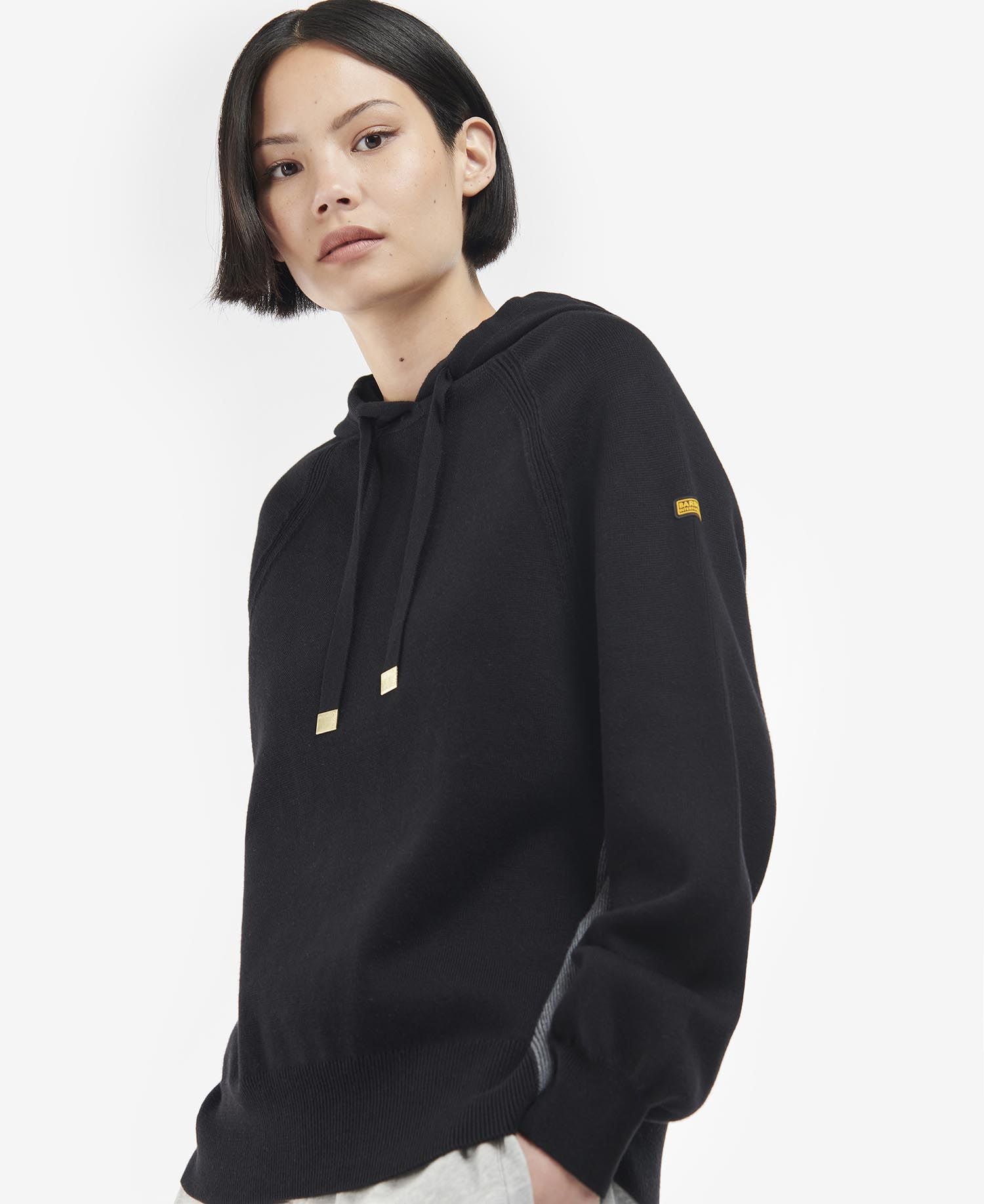 Barbour International Alpine Knit Black