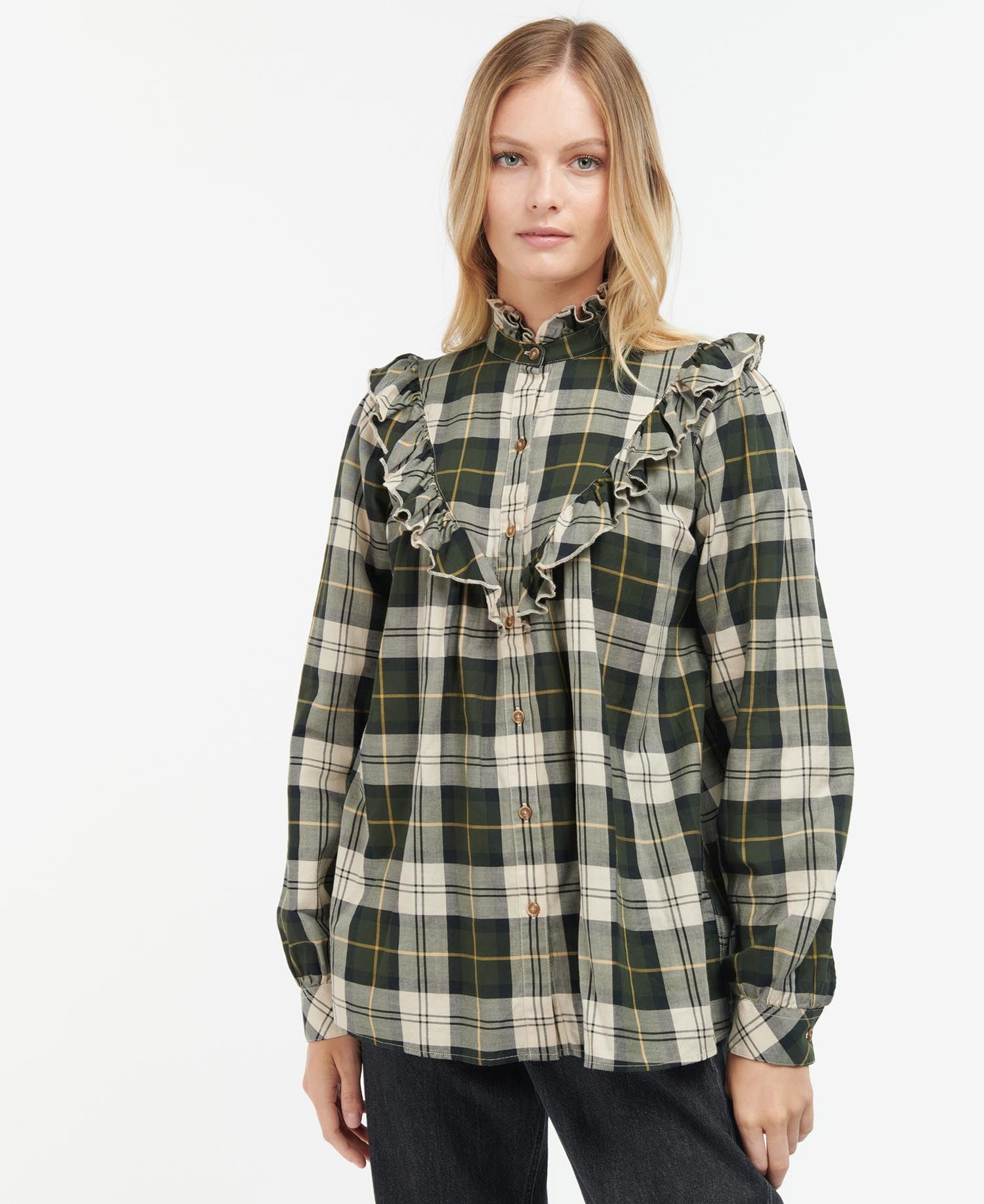 Barbour Fellmore Shirt - Ancient Fern Tartan