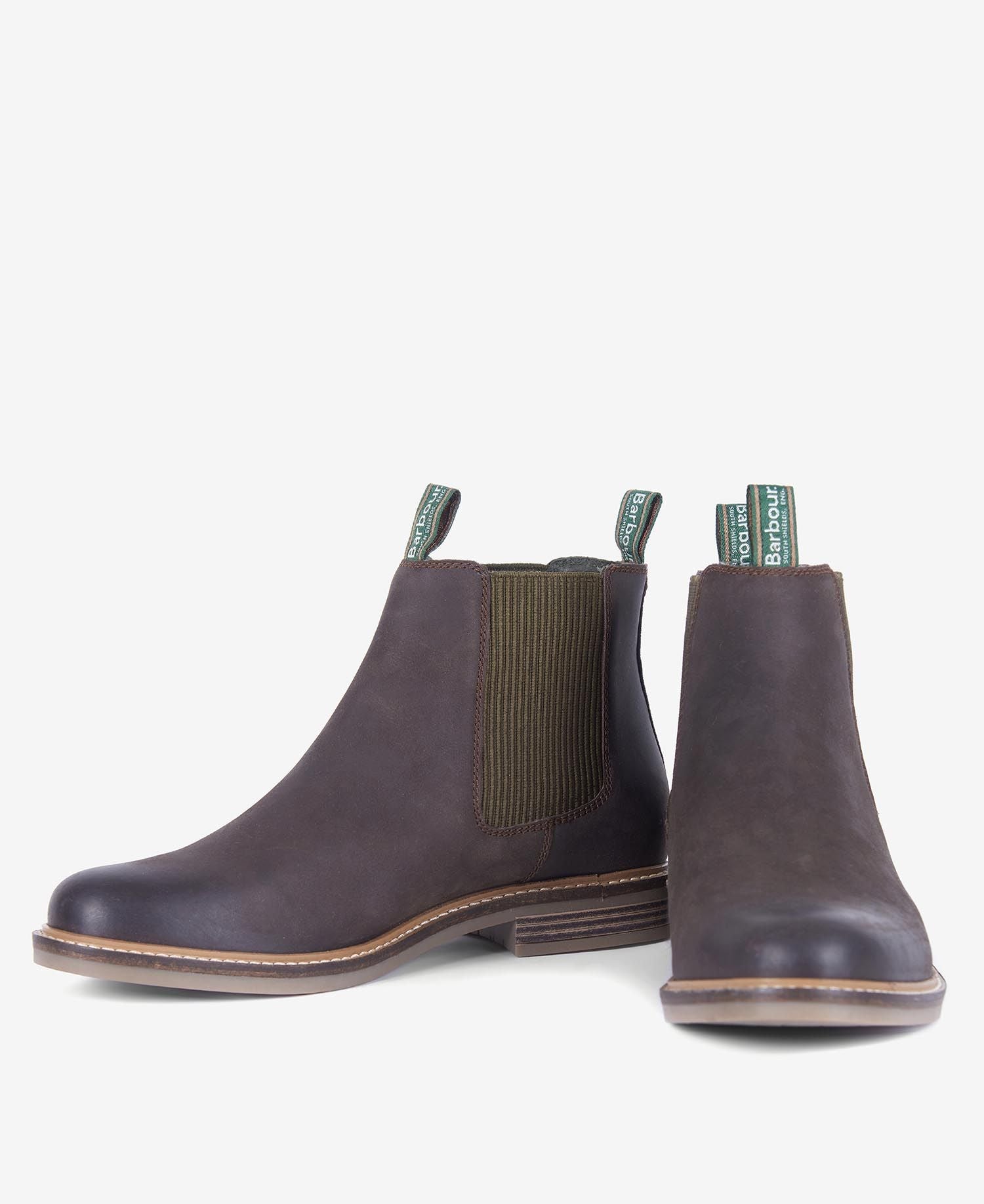 Barbour Men's Farsley Chelsea Boots - Choco
