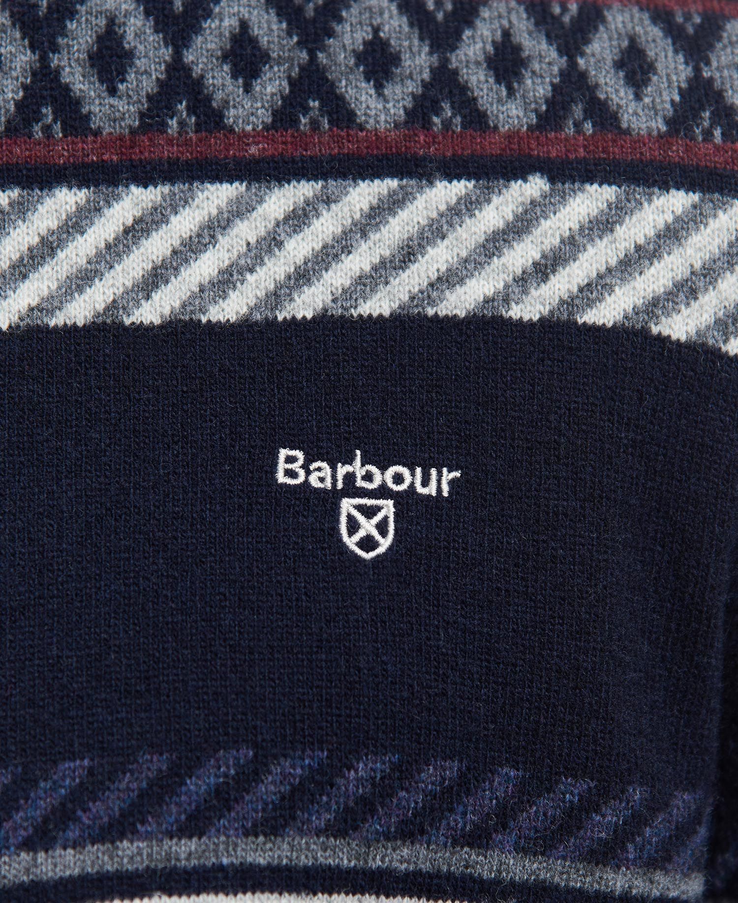 Barbour Men's Winterborne Fairisle Sweatshirt