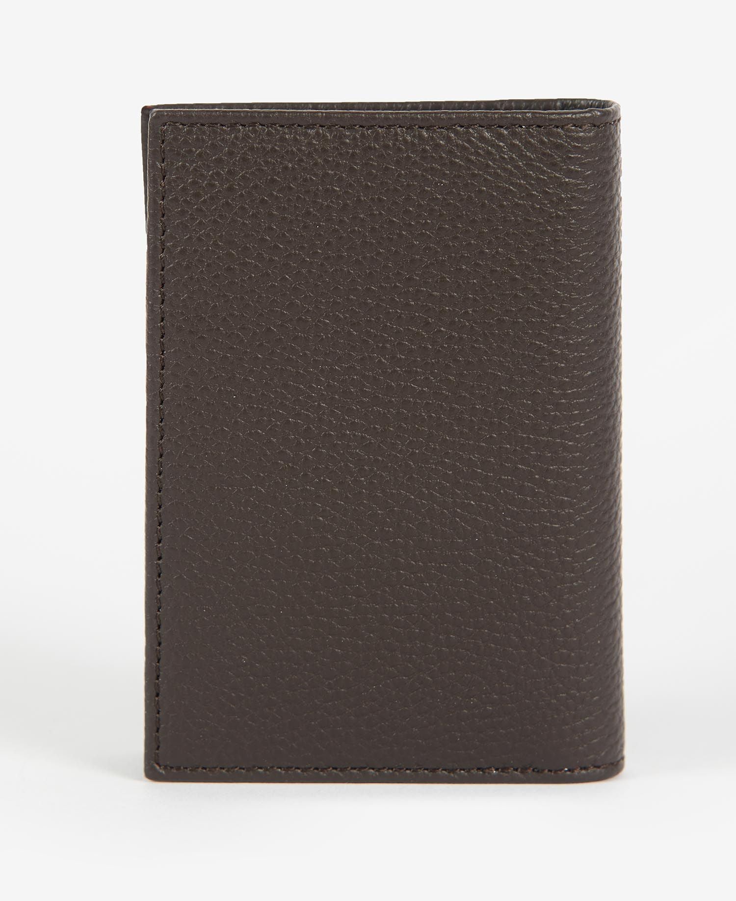 BARBOUR CONTRAST LEATHER BILLFOLD WALLET - 2 Colors