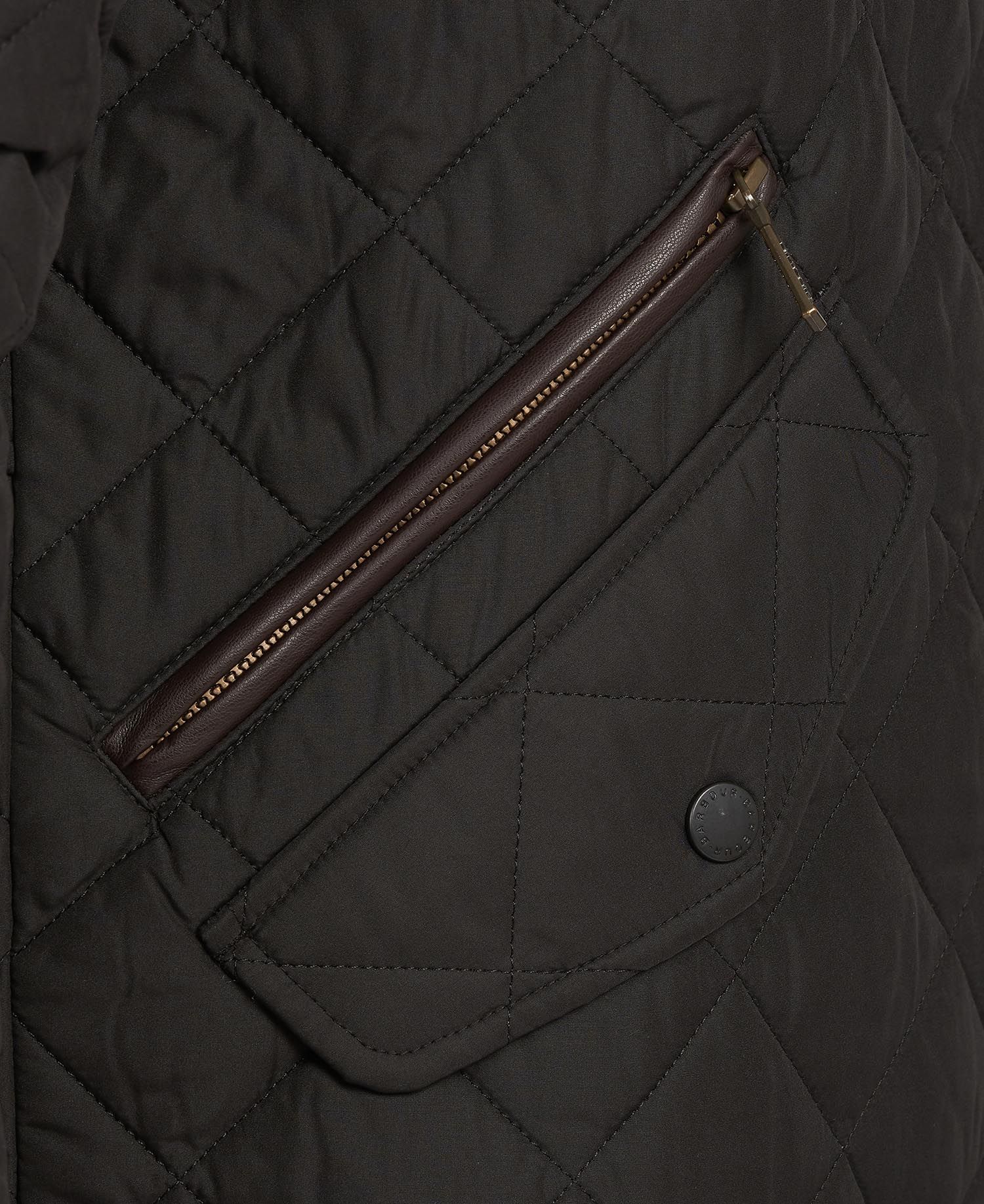 Barbour Chelsea Sportsquilt Jacket -Black