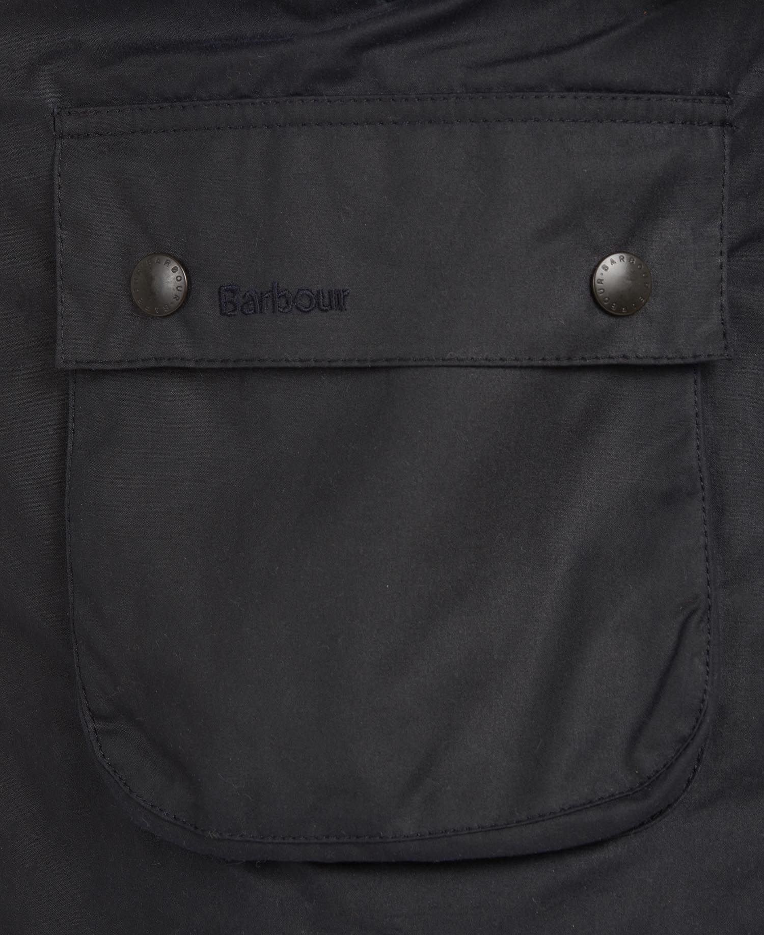 Barbour Ashby Wax Jacket - Navy