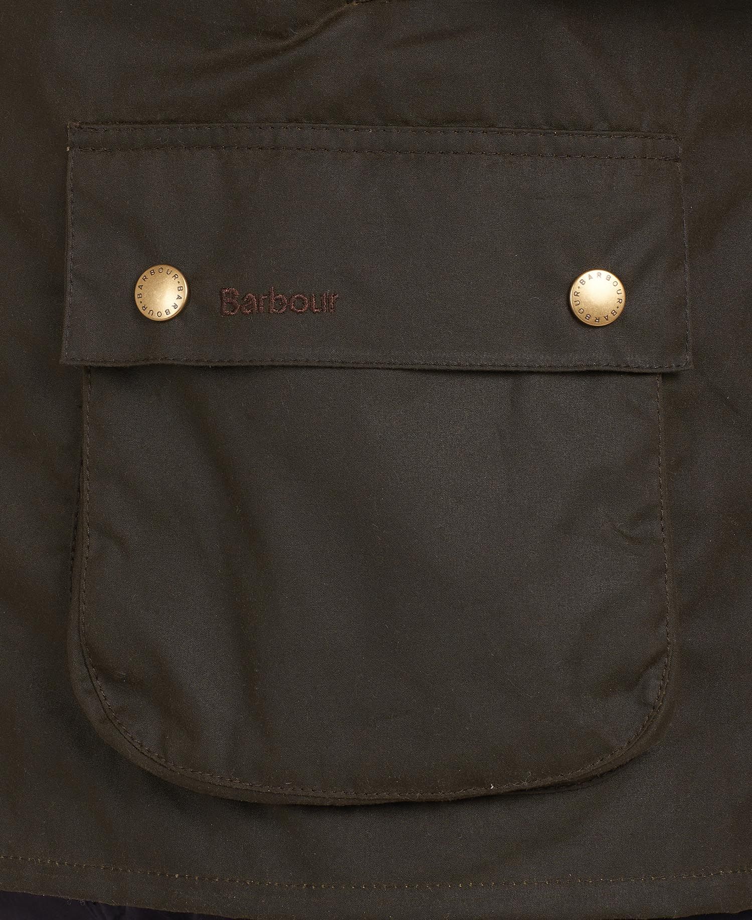 Barbour Ashby Wax Jacket - Olive