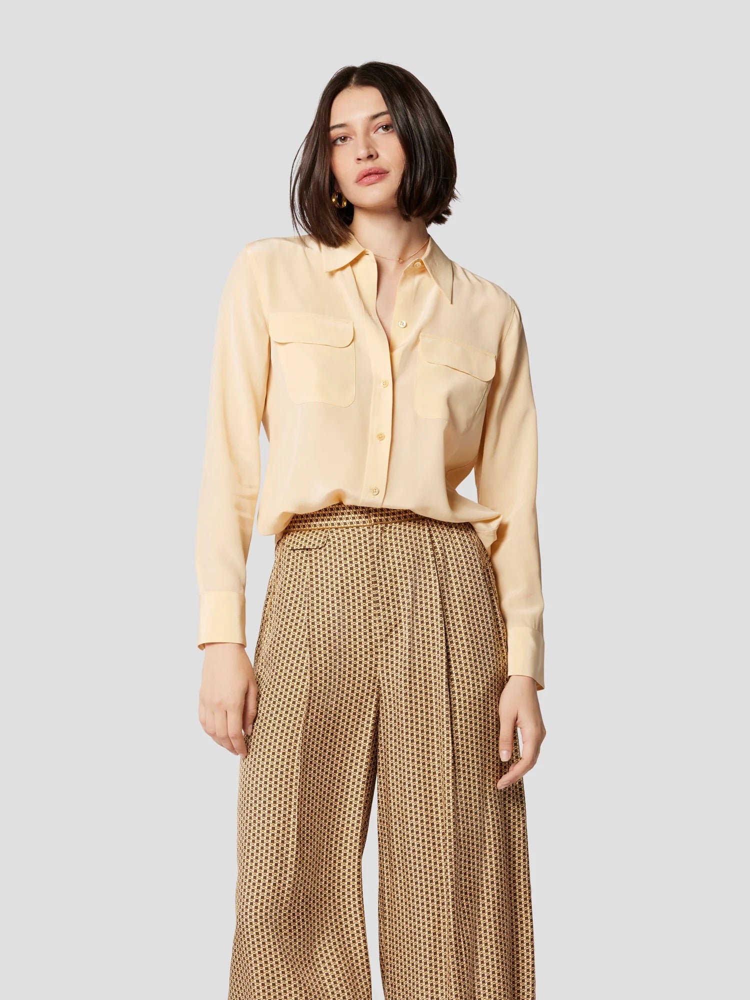Equipment Slim Signature Silk Shirt