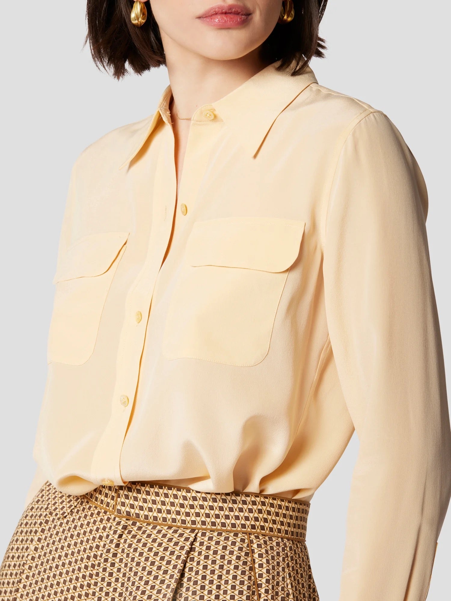 Equipment Slim Signature Silk Shirt