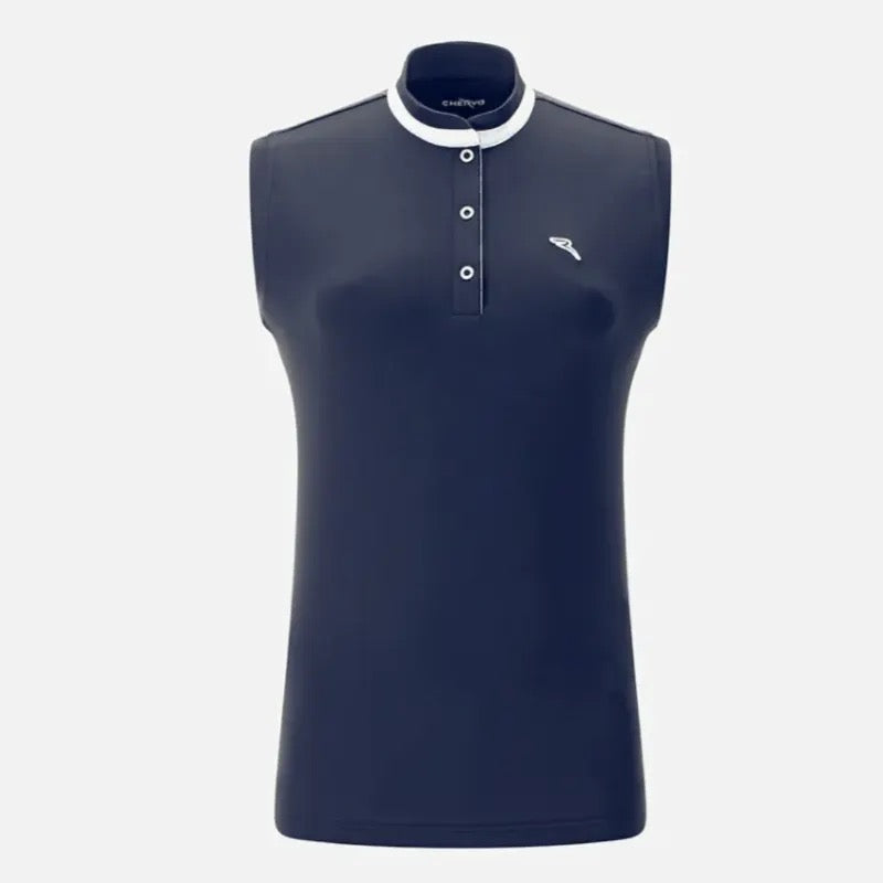 Chervo WOMEN ALTUTEX GOLF SLEEVELESS POLO SHIRTS