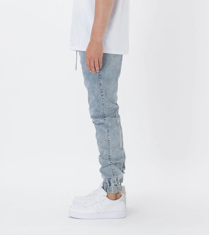 Zanerobe Sureshot Denim Jogger Mid Blonde 708-NON