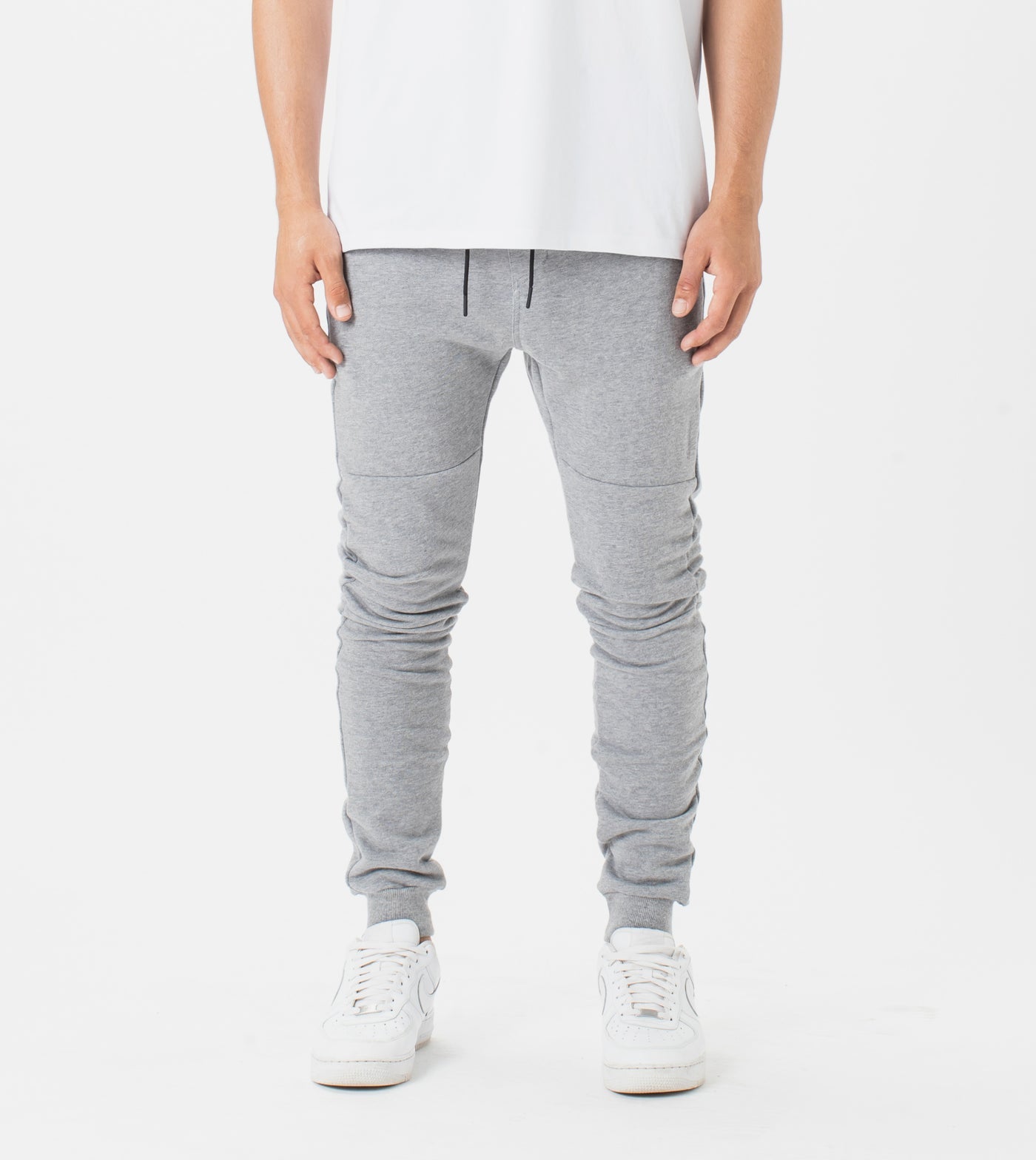 Zanerobe Sureshot Fleece Jogger Dk Grey Marle 711-ORC